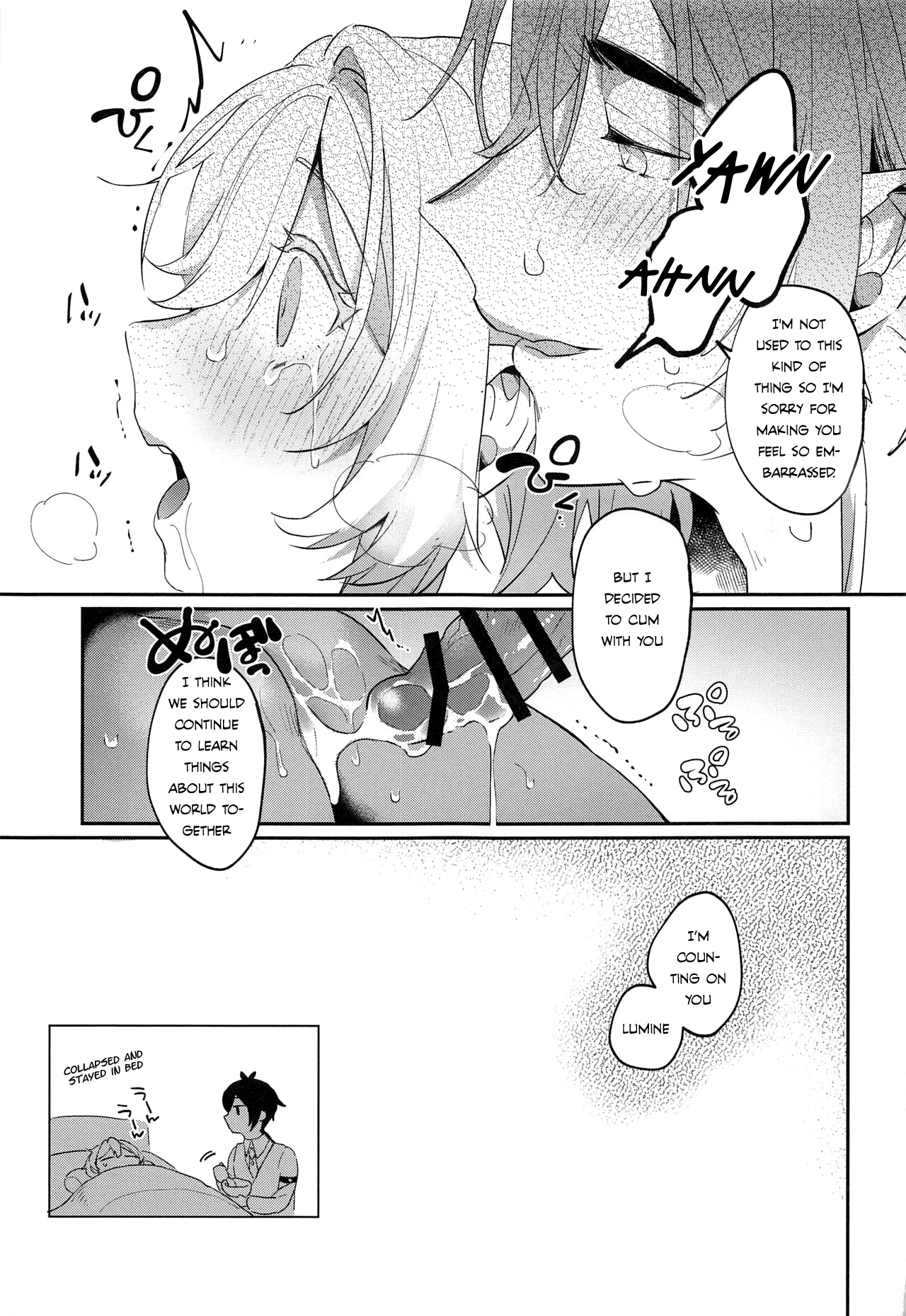 (Kami no Eichi 8) [Kadutikiya (Kaduki)]Renai Shoshinsha Rokusen-nen | To the inexperienced 6000 year old you(Genshin Impact) [English] [Nihility] Page 28