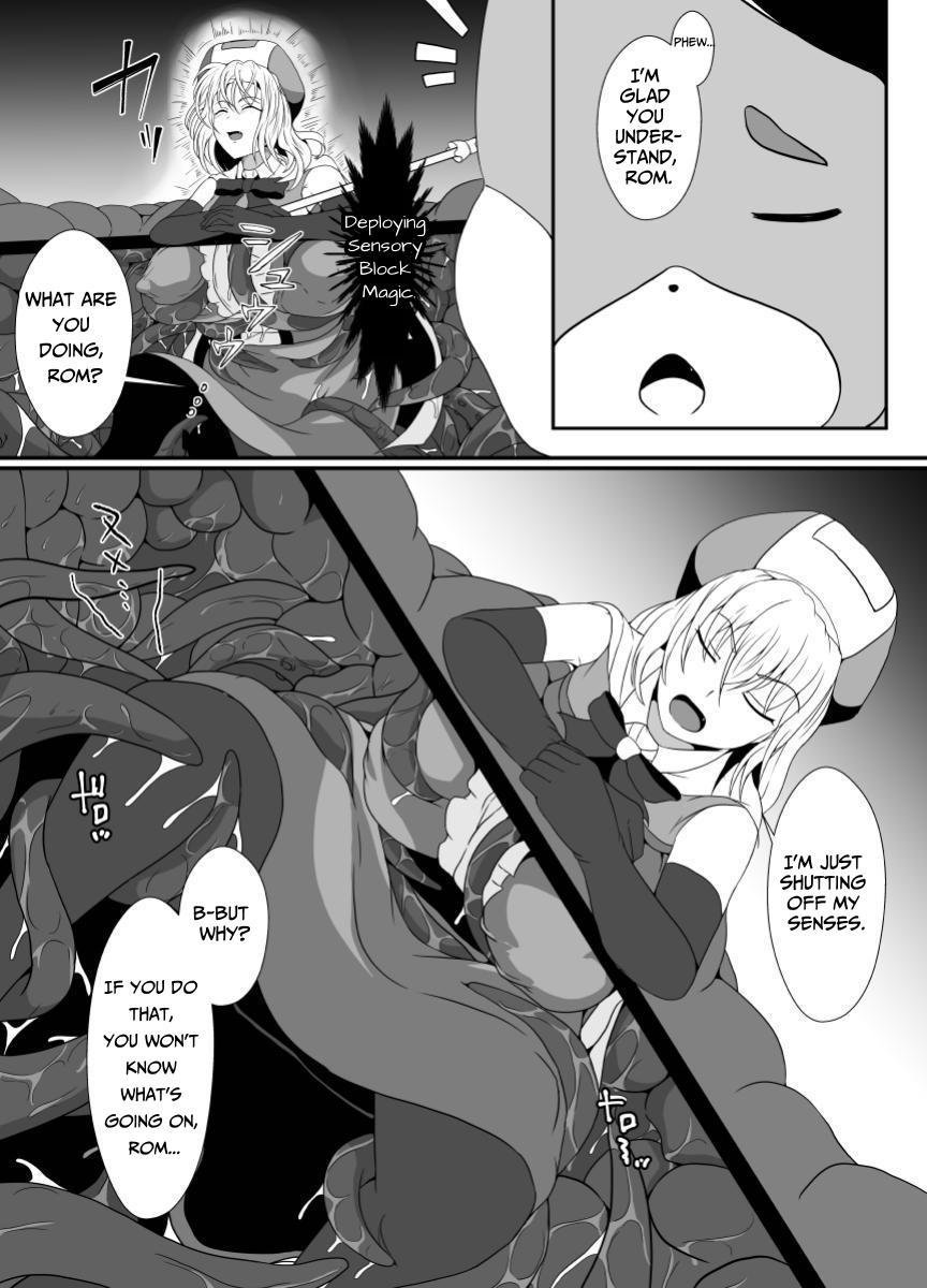 [Hyoui no Jikan (Shimakawa)]Mesugaki Mahou Shoujo wa Daikkirai na Zako Youma ni Karada o Torikomareta node Kankaku Shadan no Mahou o Tsukatte Asa made Taeru | Magical Girl Caught By A Loathsome Monster Uses Sens...[English] [GGY Translations] Page 13