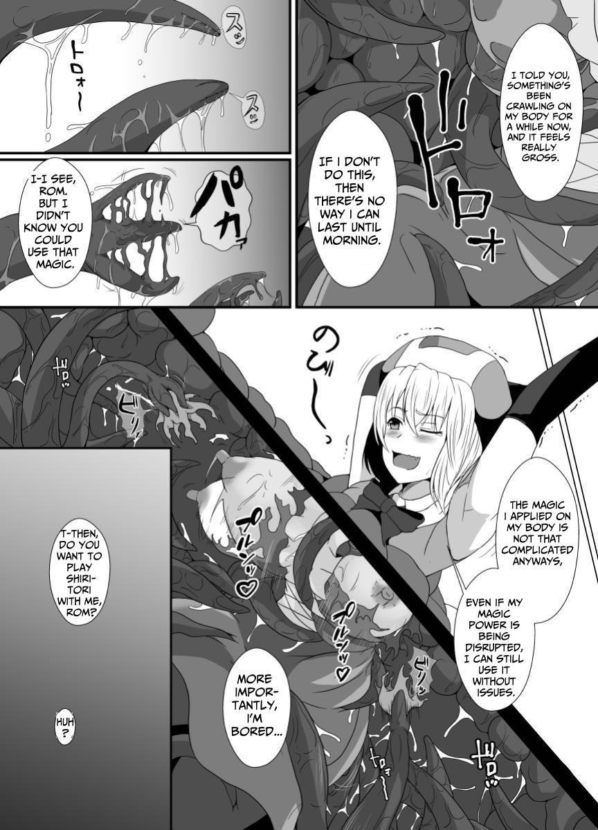[Hyoui no Jikan (Shimakawa)]Mesugaki Mahou Shoujo wa Daikkirai na Zako Youma ni Karada o Torikomareta node Kankaku Shadan no Mahou o Tsukatte Asa made Taeru | Magical Girl Caught By A Loathsome Monster Uses Sens...[English] [GGY Translations] Page 14