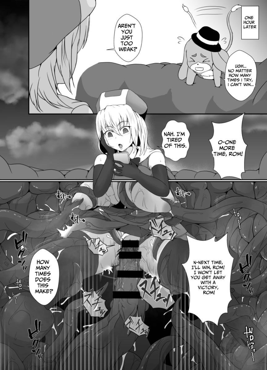 [Hyoui no Jikan (Shimakawa)]Mesugaki Mahou Shoujo wa Daikkirai na Zako Youma ni Karada o Torikomareta node Kankaku Shadan no Mahou o Tsukatte Asa made Taeru | Magical Girl Caught By A Loathsome Monster Uses Sens...[English] [GGY Translations] Page 19
