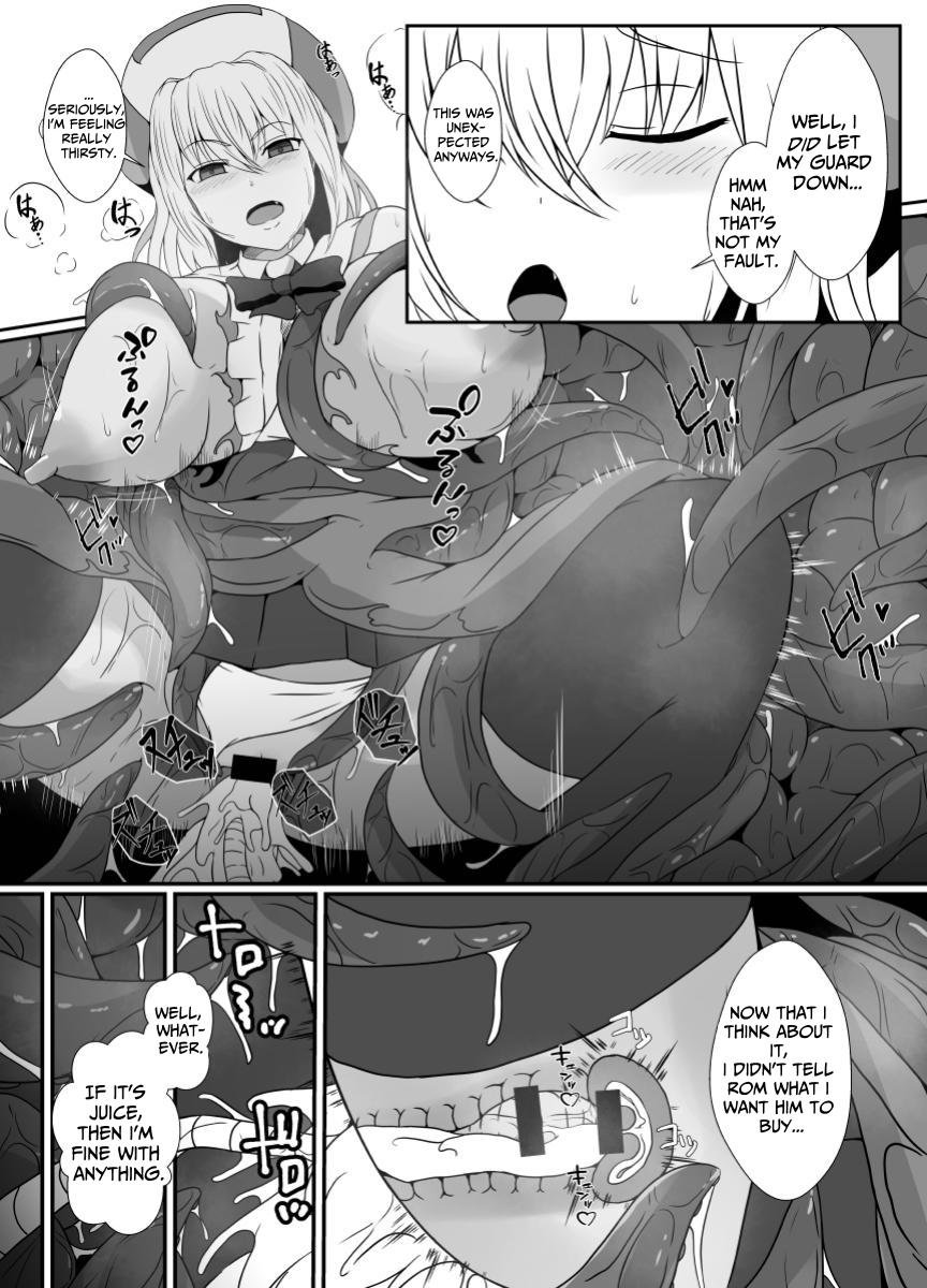 [Hyoui no Jikan (Shimakawa)]Mesugaki Mahou Shoujo wa Daikkirai na Zako Youma ni Karada o Torikomareta node Kankaku Shadan no Mahou o Tsukatte Asa made Taeru | Magical Girl Caught By A Loathsome Monster Uses Sens...[English] [GGY Translations] Page 24