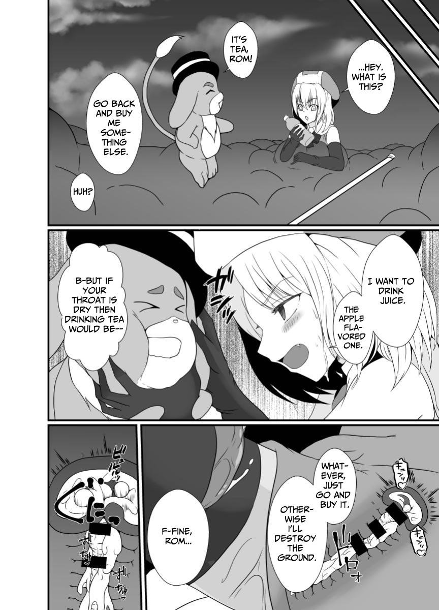 [Hyoui no Jikan (Shimakawa)]Mesugaki Mahou Shoujo wa Daikkirai na Zako Youma ni Karada o Torikomareta node Kankaku Shadan no Mahou o Tsukatte Asa made Taeru | Magical Girl Caught By A Loathsome Monster Uses Sens...[English] [GGY Translations] Page 25