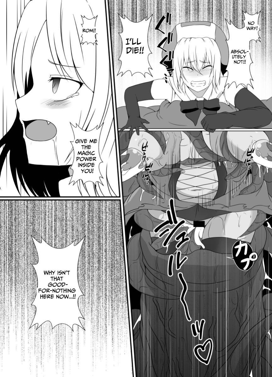 [Hyoui no Jikan (Shimakawa)]Mesugaki Mahou Shoujo wa Daikkirai na Zako Youma ni Karada o Torikomareta node Kankaku Shadan no Mahou o Tsukatte Asa made Taeru | Magical Girl Caught By A Loathsome Monster Uses Sens...[English] [GGY Translations] Page 40