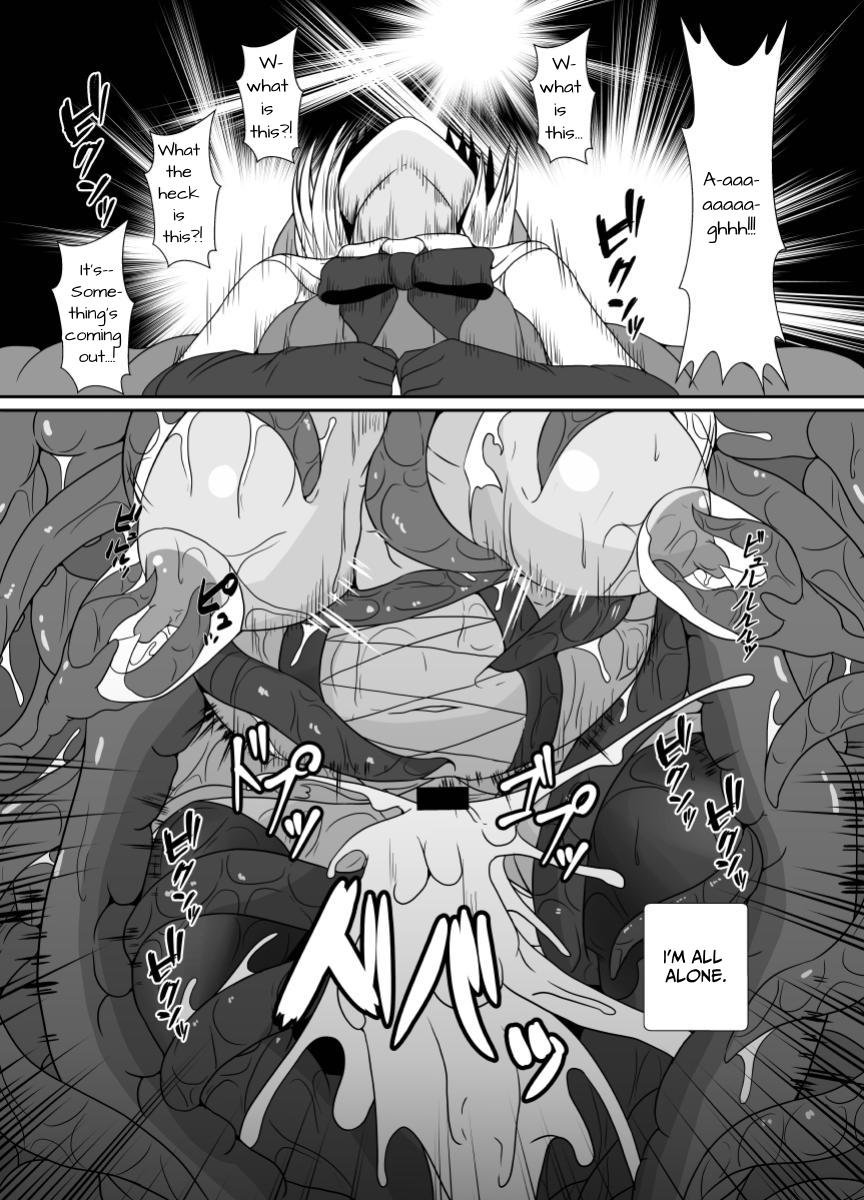 [Hyoui no Jikan (Shimakawa)]Mesugaki Mahou Shoujo wa Daikkirai na Zako Youma ni Karada o Torikomareta node Kankaku Shadan no Mahou o Tsukatte Asa made Taeru | Magical Girl Caught By A Loathsome Monster Uses Sens...[English] [GGY Translations] Page 43