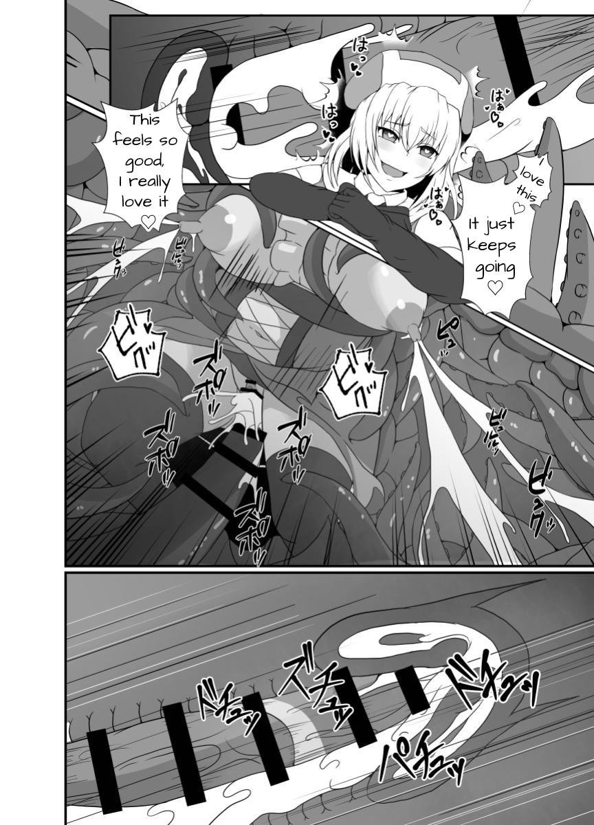 [Hyoui no Jikan (Shimakawa)]Mesugaki Mahou Shoujo wa Daikkirai na Zako Youma ni Karada o Torikomareta node Kankaku Shadan no Mahou o Tsukatte Asa made Taeru | Magical Girl Caught By A Loathsome Monster Uses Sens...[English] [GGY Translations] Page 47