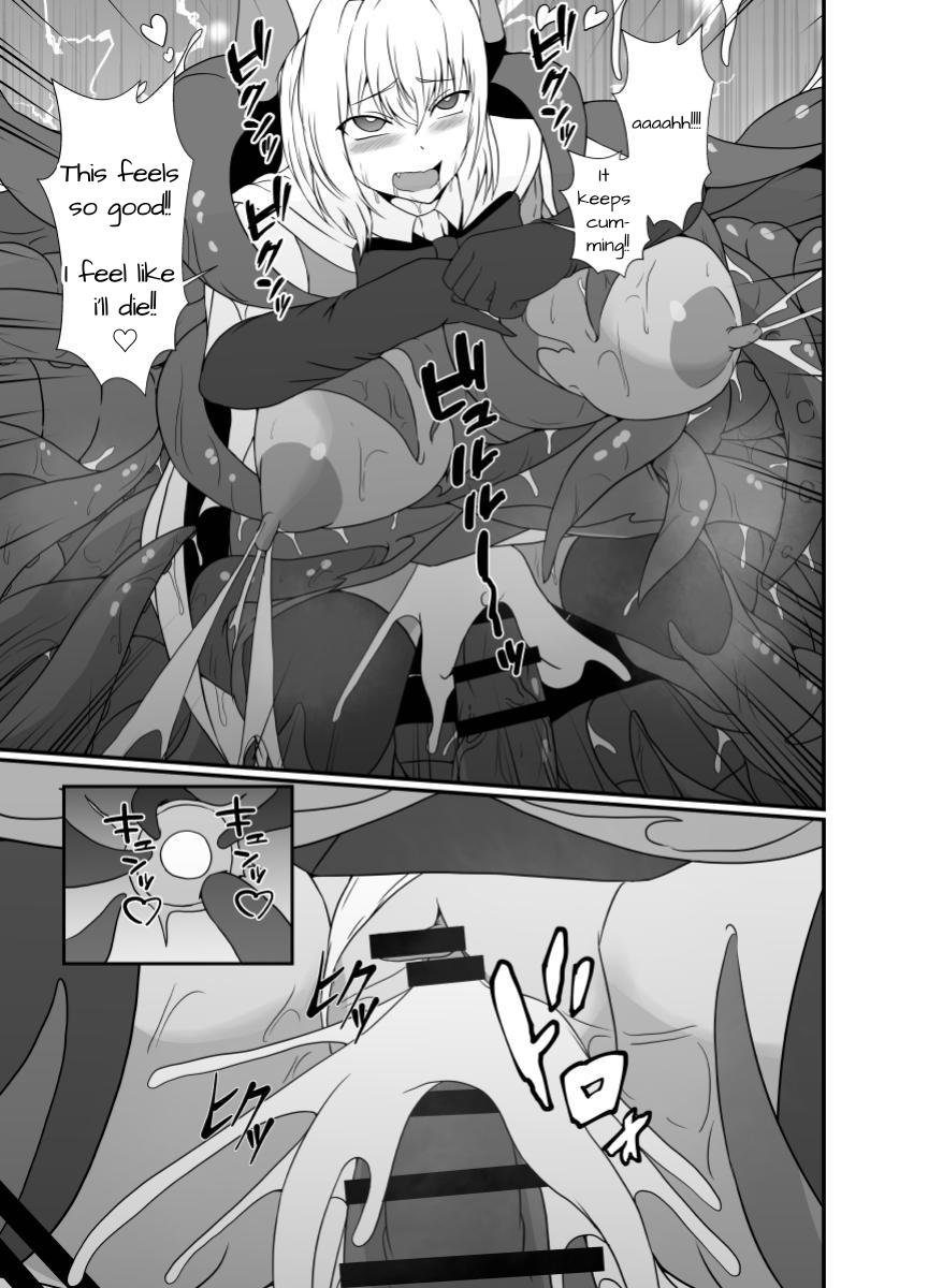 [Hyoui no Jikan (Shimakawa)]Mesugaki Mahou Shoujo wa Daikkirai na Zako Youma ni Karada o Torikomareta node Kankaku Shadan no Mahou o Tsukatte Asa made Taeru | Magical Girl Caught By A Loathsome Monster Uses Sens...[English] [GGY Translations] Page 48