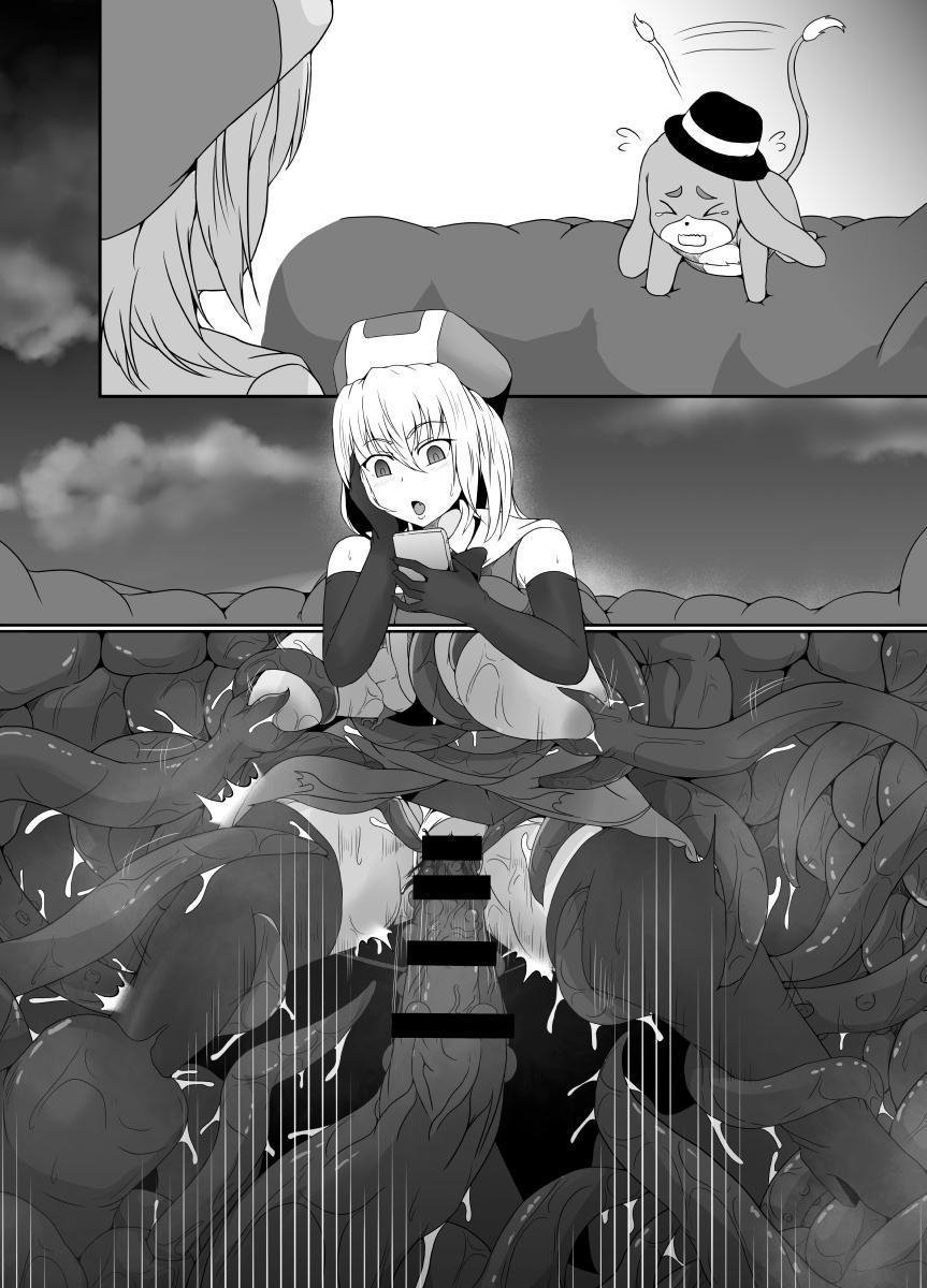 [Hyoui no Jikan (Shimakawa)]Mesugaki Mahou Shoujo wa Daikkirai na Zako Youma ni Karada o Torikomareta node Kankaku Shadan no Mahou o Tsukatte Asa made Taeru | Magical Girl Caught By A Loathsome Monster Uses Sens...[English] [GGY Translations] Page 69