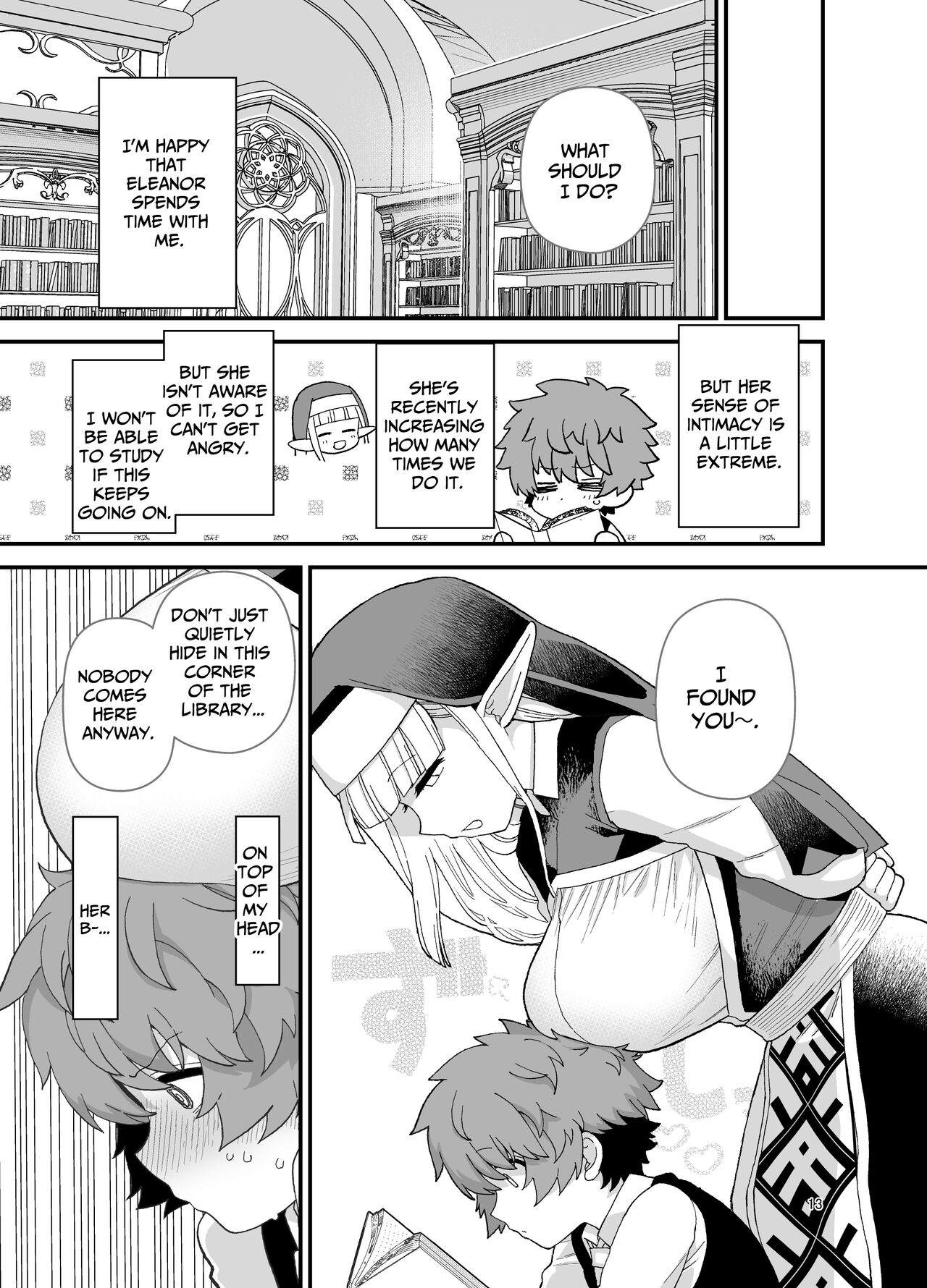 [Mochinchi (Mo)]Elf Gakuen no Yuutousei - Honor student of Elf Academy[English] [Kamijoan] [Digital] Page 14