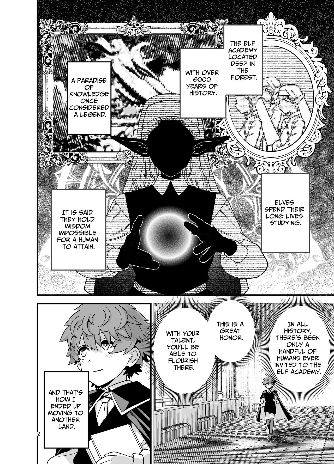 [Mochinchi (Mo)]Elf Gakuen no Yuutousei - Honor student of Elf Academy[English] [Kamijoan] [Digital] Page 3