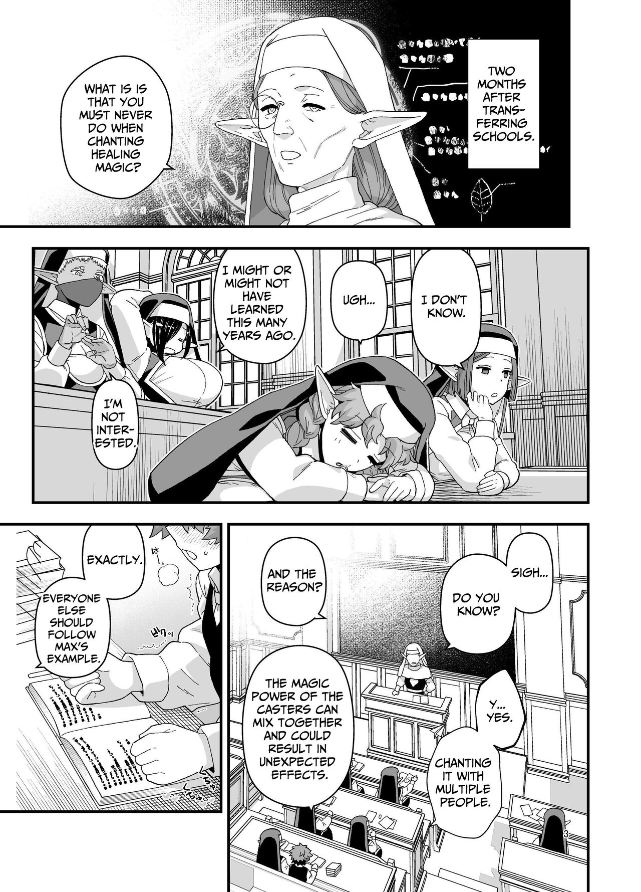 [Mochinchi (Mo)]Elf Gakuen no Yuutousei - Honor student of Elf Academy[English] [Kamijoan] [Digital] Page 4