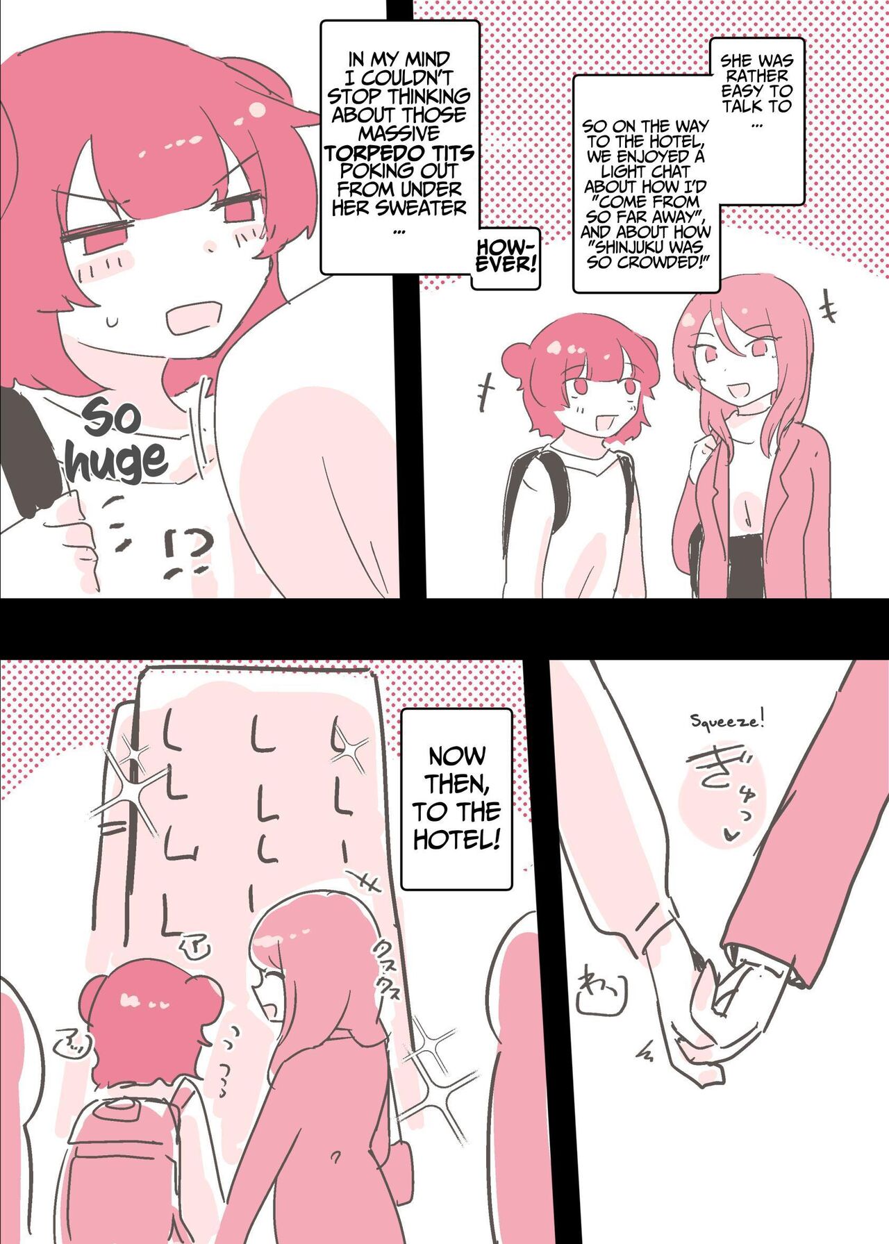 [Amai Shoujo Koubou (Amai Meiden)]Psycho Les Senpai ga 1000-bon Ureta Kinen ni Les Fuuzoku ni Itte Kimashita Repo | Psycho Lesbian Senpai Sold 1000 Copies Memorial Lesbian Brothel Experience Report[English] [Kusanuu] Page 14