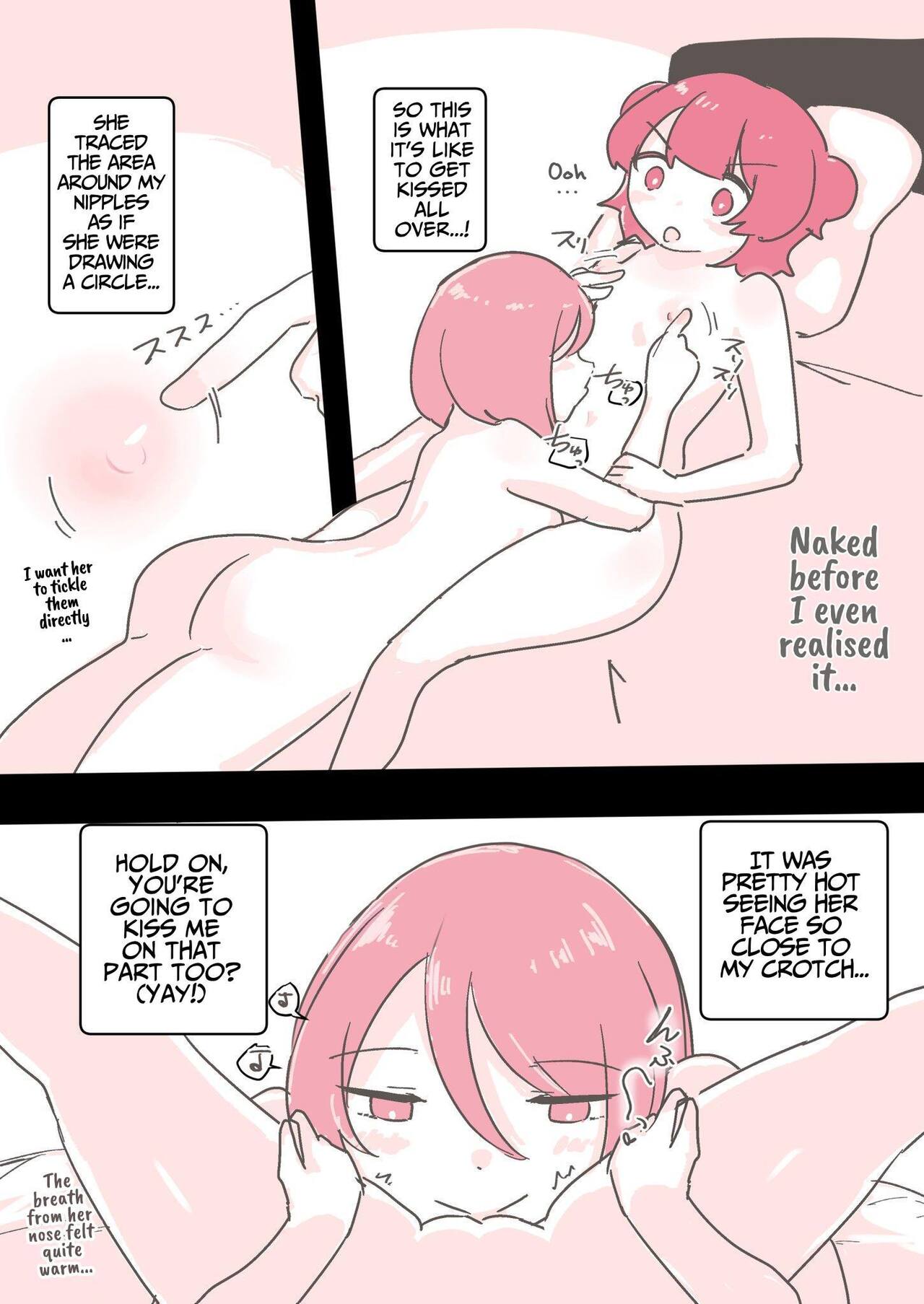 [Amai Shoujo Koubou (Amai Meiden)]Psycho Les Senpai ga 1000-bon Ureta Kinen ni Les Fuuzoku ni Itte Kimashita Repo | Psycho Lesbian Senpai Sold 1000 Copies Memorial Lesbian Brothel Experience Report[English] [Kusanuu] Page 26