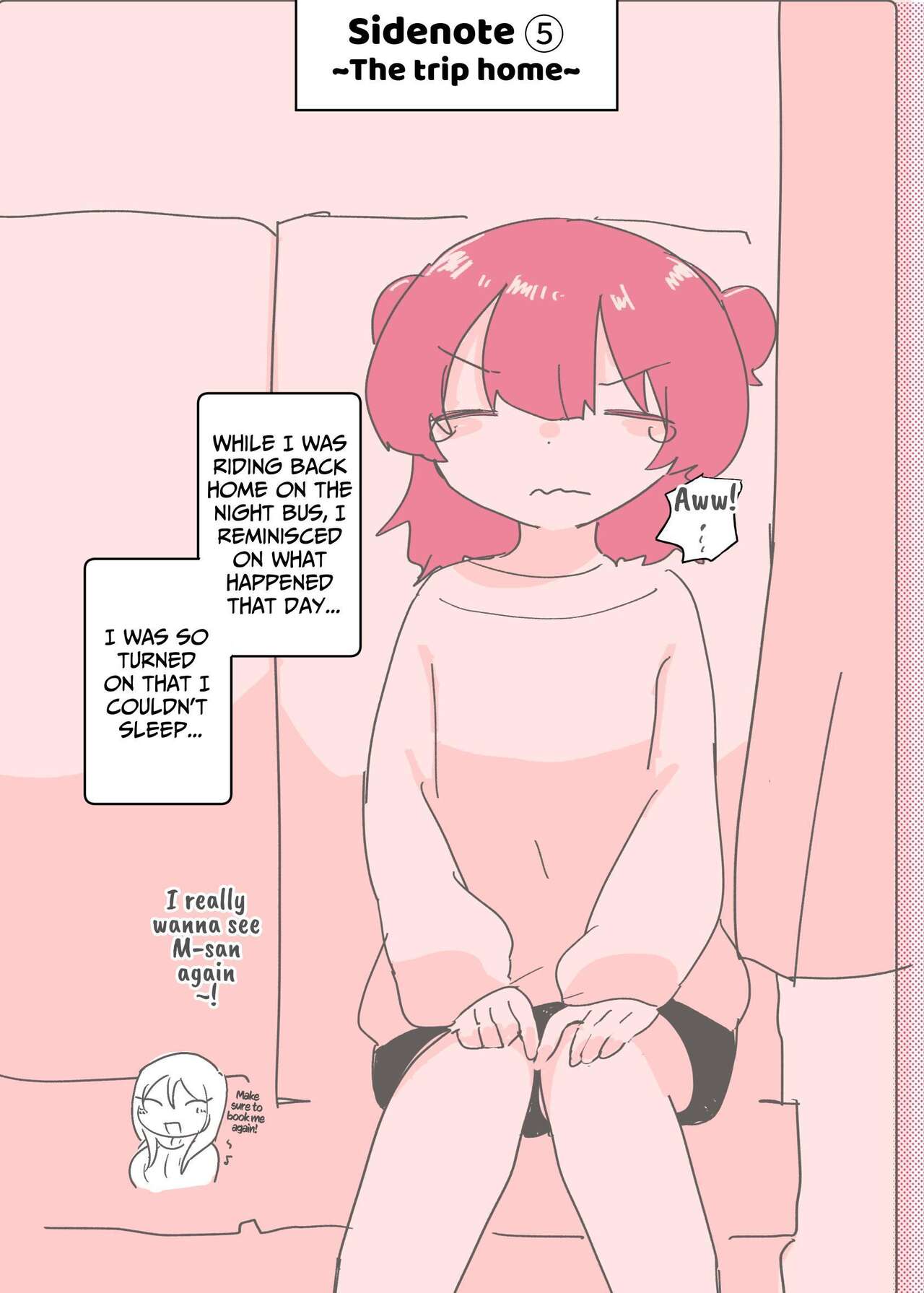 [Amai Shoujo Koubou (Amai Meiden)]Psycho Les Senpai ga 1000-bon Ureta Kinen ni Les Fuuzoku ni Itte Kimashita Repo | Psycho Lesbian Senpai Sold 1000 Copies Memorial Lesbian Brothel Experience Report[English] [Kusanuu] Page 45