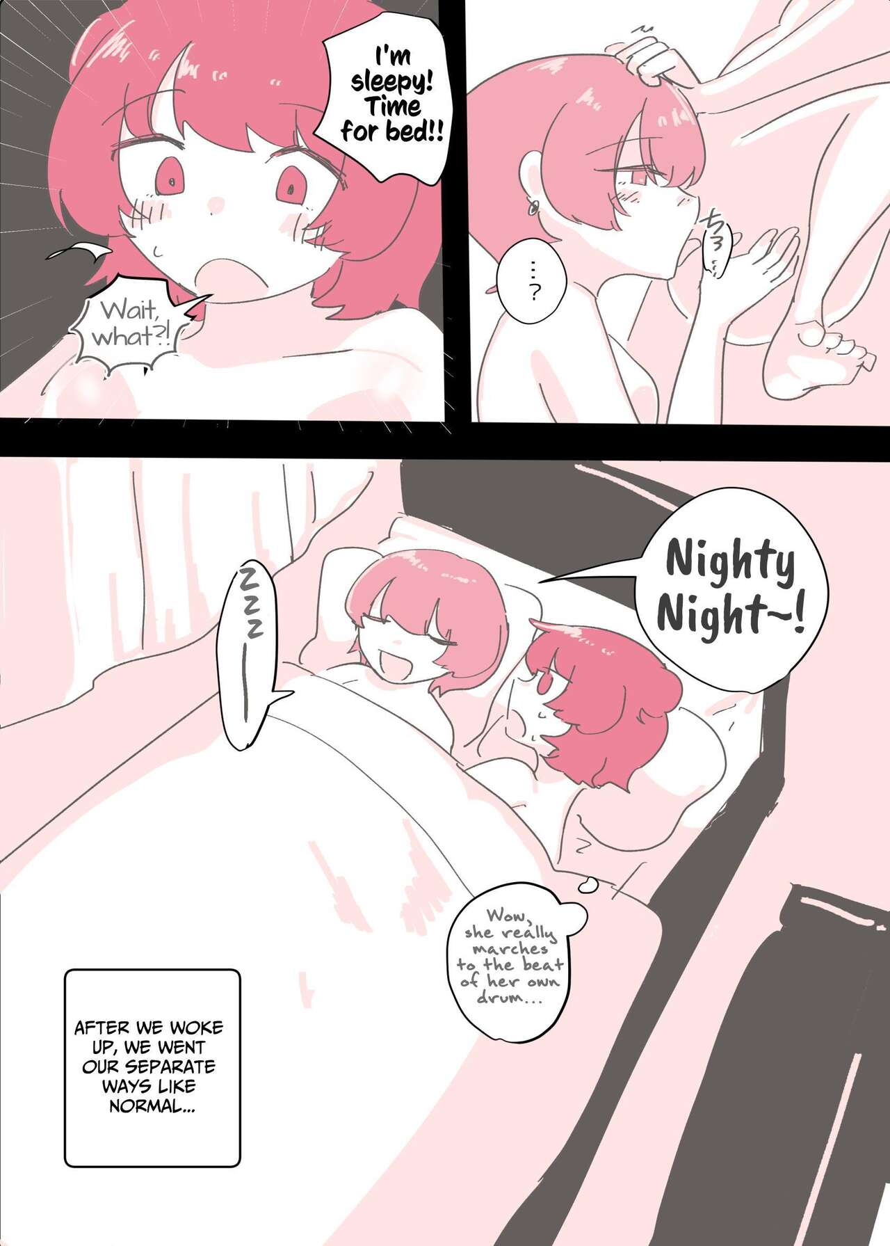 [Amai Shoujo Koubou (Amai Meiden)]Psycho Les Senpai ga 1000-bon Ureta Kinen ni Les Fuuzoku ni Itte Kimashita Repo | Psycho Lesbian Senpai Sold 1000 Copies Memorial Lesbian Brothel Experience Report[English] [Kusanuu] Page 54