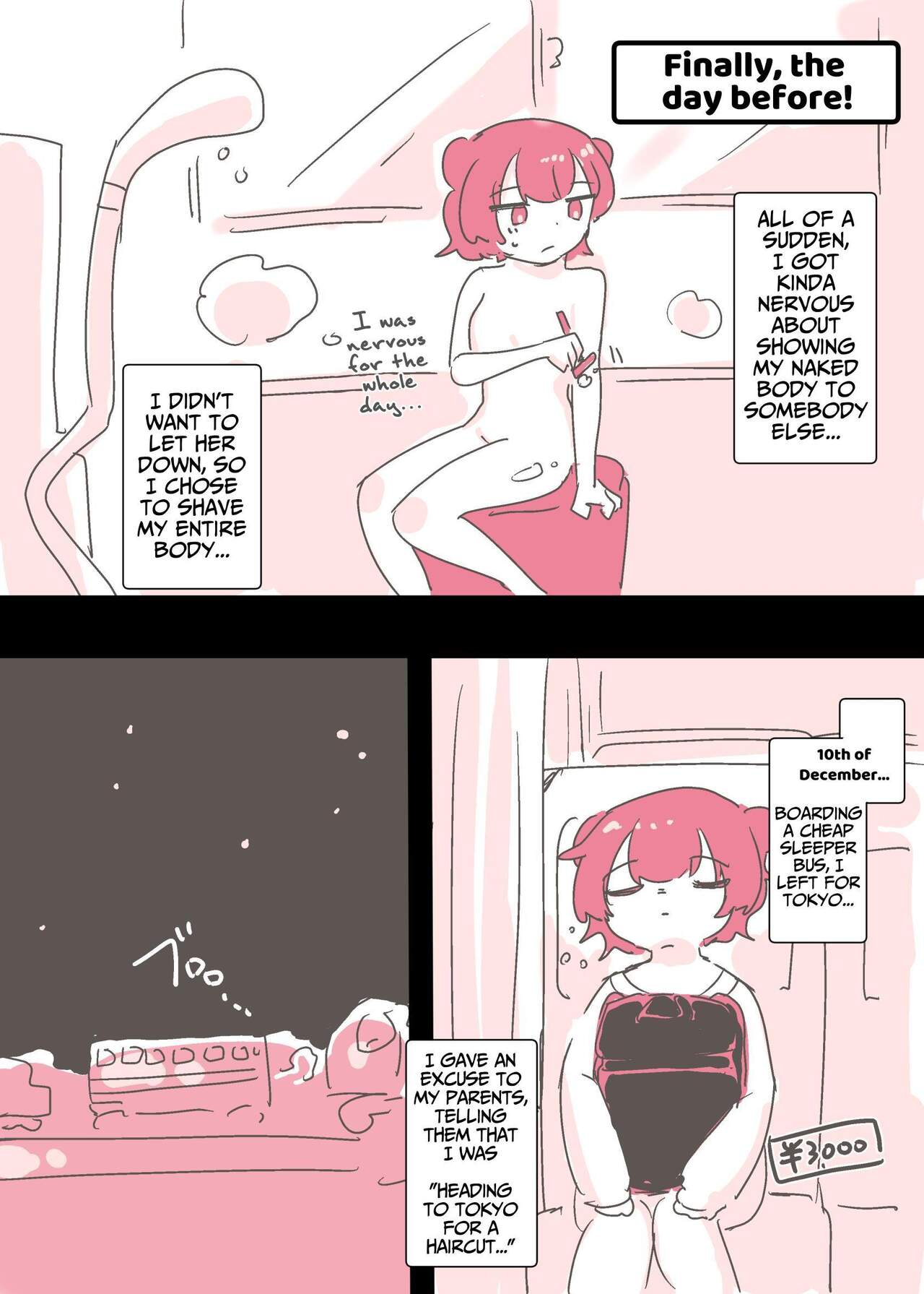 [Amai Shoujo Koubou (Amai Meiden)]Psycho Les Senpai ga 1000-bon Ureta Kinen ni Les Fuuzoku ni Itte Kimashita Repo | Psycho Lesbian Senpai Sold 1000 Copies Memorial Lesbian Brothel Experience Report[English] [Kusanuu] Page 9