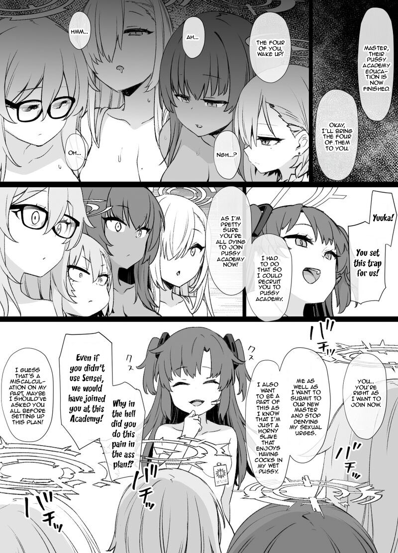 [Kusayarou]Blue Archive Brainwashing Bunny Slave Additional Manga Page 5