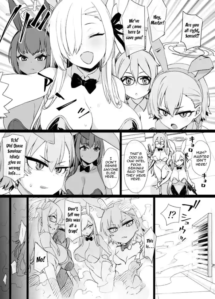 [Kusayarou]Blue Archive Brainwashing Bunny Slave Additional Manga