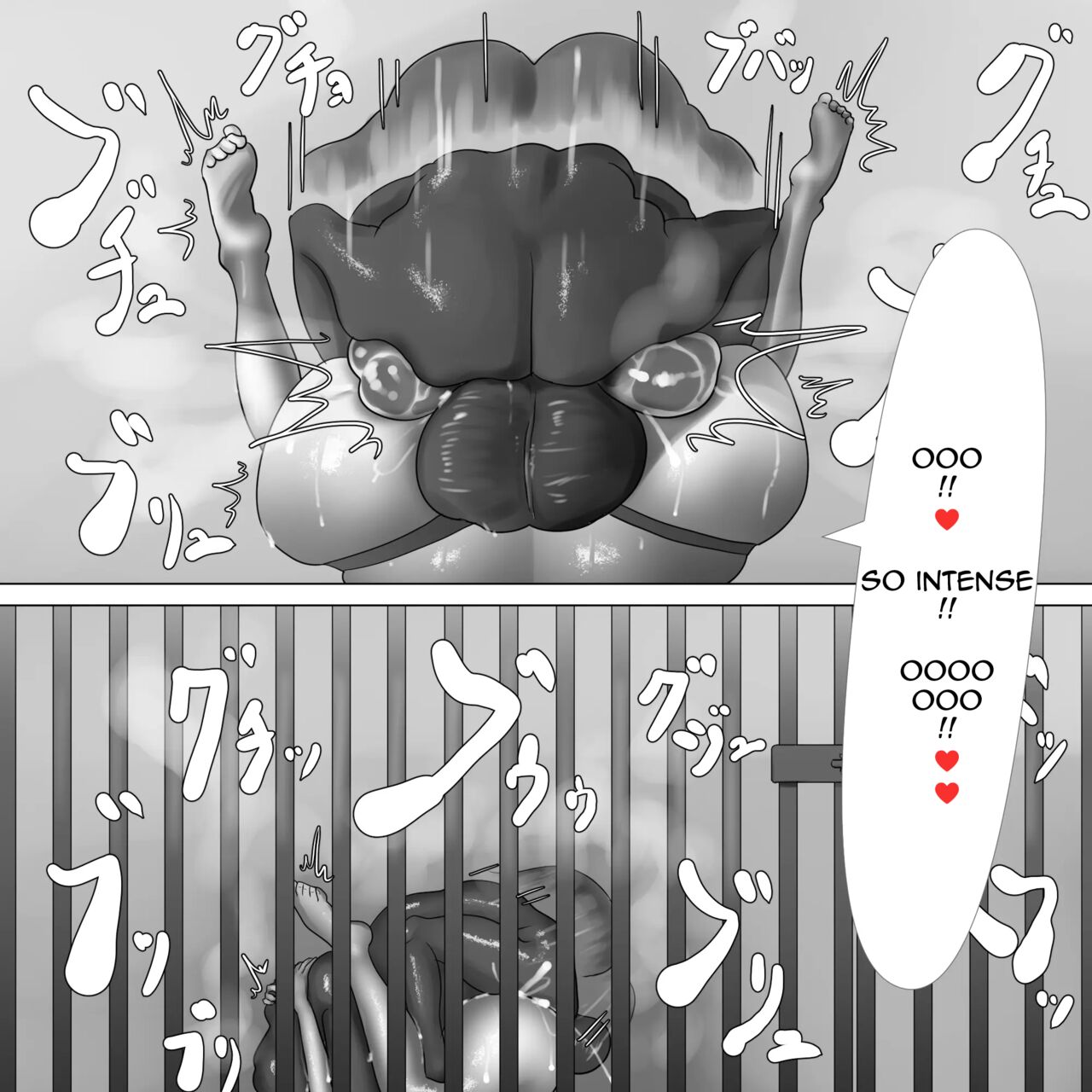 [Pon]Uncondom Choushin Onee-san wa Mainichi Pet Kitanaji-san to Hentai Dappun Anal Fuck Shiteiru. | Uncondom - Tall lady has perverted defecation anal sex with her pet filthy old man every day.[English] Page 33