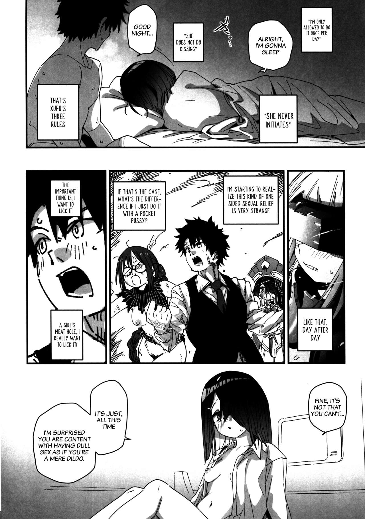 (C102) [Sarpaccio (Waira)]Jofuku-chan nanka de Sotsugyou Shitaku Naiyai!(Fate/Grand Order) [English] [xinsu] Page 10