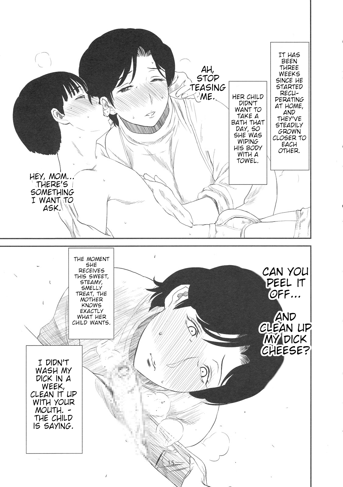 (C79)) [Miyabi Tsuzuru Bu (Miyabi Tsuzuru)] I Was Born As A Man Who Wasted Half Of His Life On Not Having Sex With His Mother Page 14