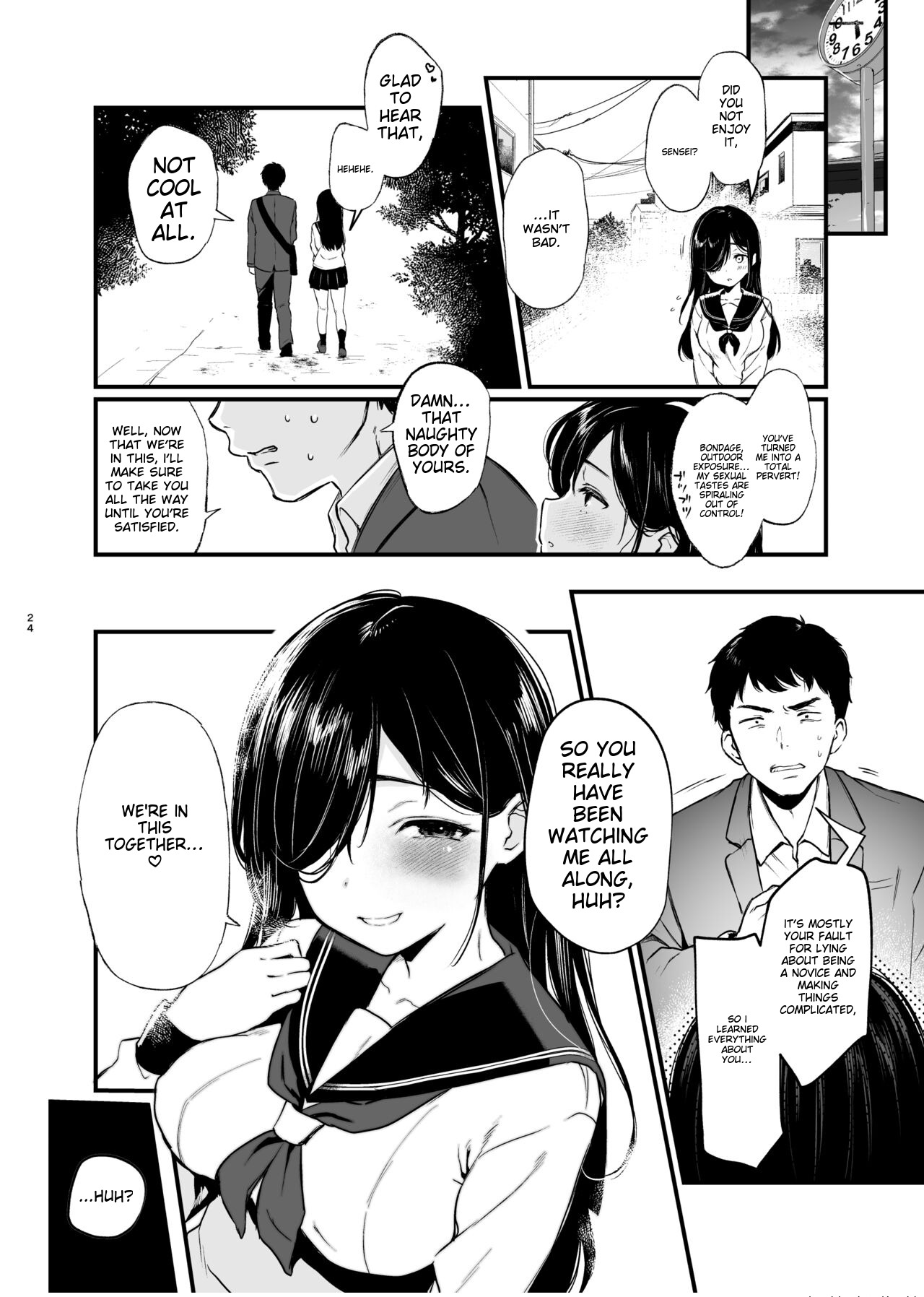 [Nanameno (Osomatsu)]Morishita Shirabe wa Miraretai![English] [Digital] Page 23