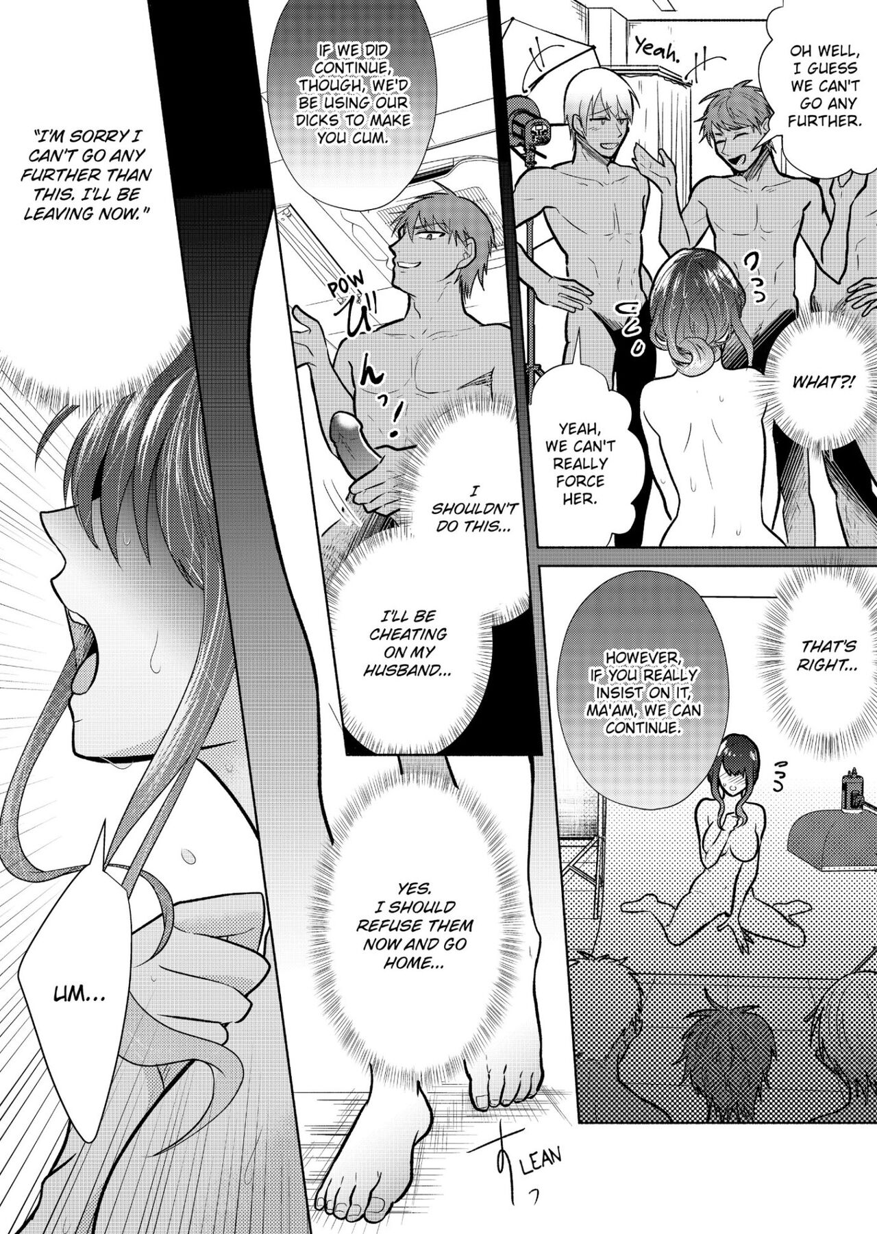 [Ika Hotaru]Sexless no Hitozuma ga YariCir Danshi-tachi ni Damasarete... Taninbou de Gachi Iki Satsueikai 1-2 | My Sexless Wife Gets Tricked by College Boys… Cum Filming Session Featuring Stranger's Dick Ensues! 1-2[English] [Decensored] Page 20