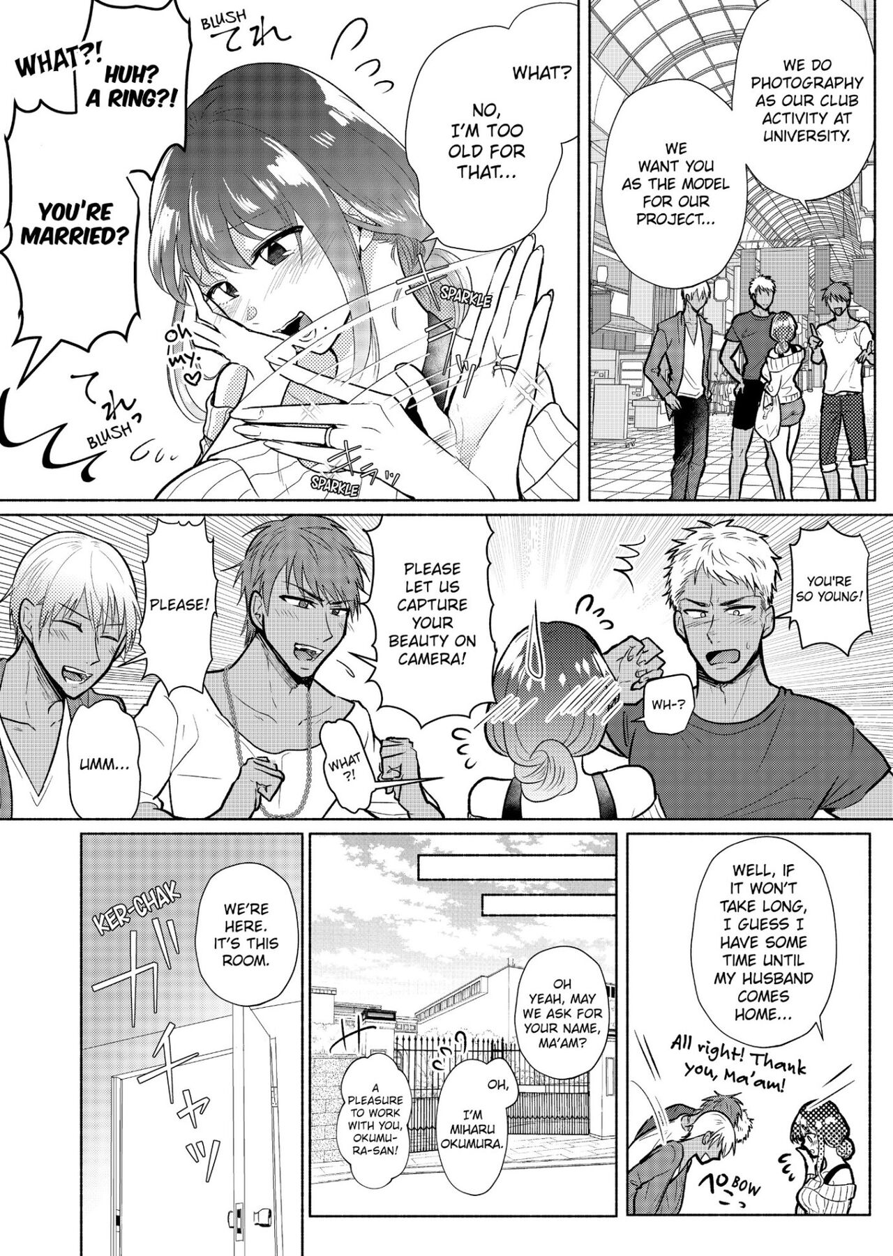 [Ika Hotaru]Sexless no Hitozuma ga YariCir Danshi-tachi ni Damasarete... Taninbou de Gachi Iki Satsueikai 1-2 | My Sexless Wife Gets Tricked by College Boys… Cum Filming Session Featuring Stranger's Dick Ensues! 1-2[English] [Decensored] Page 4