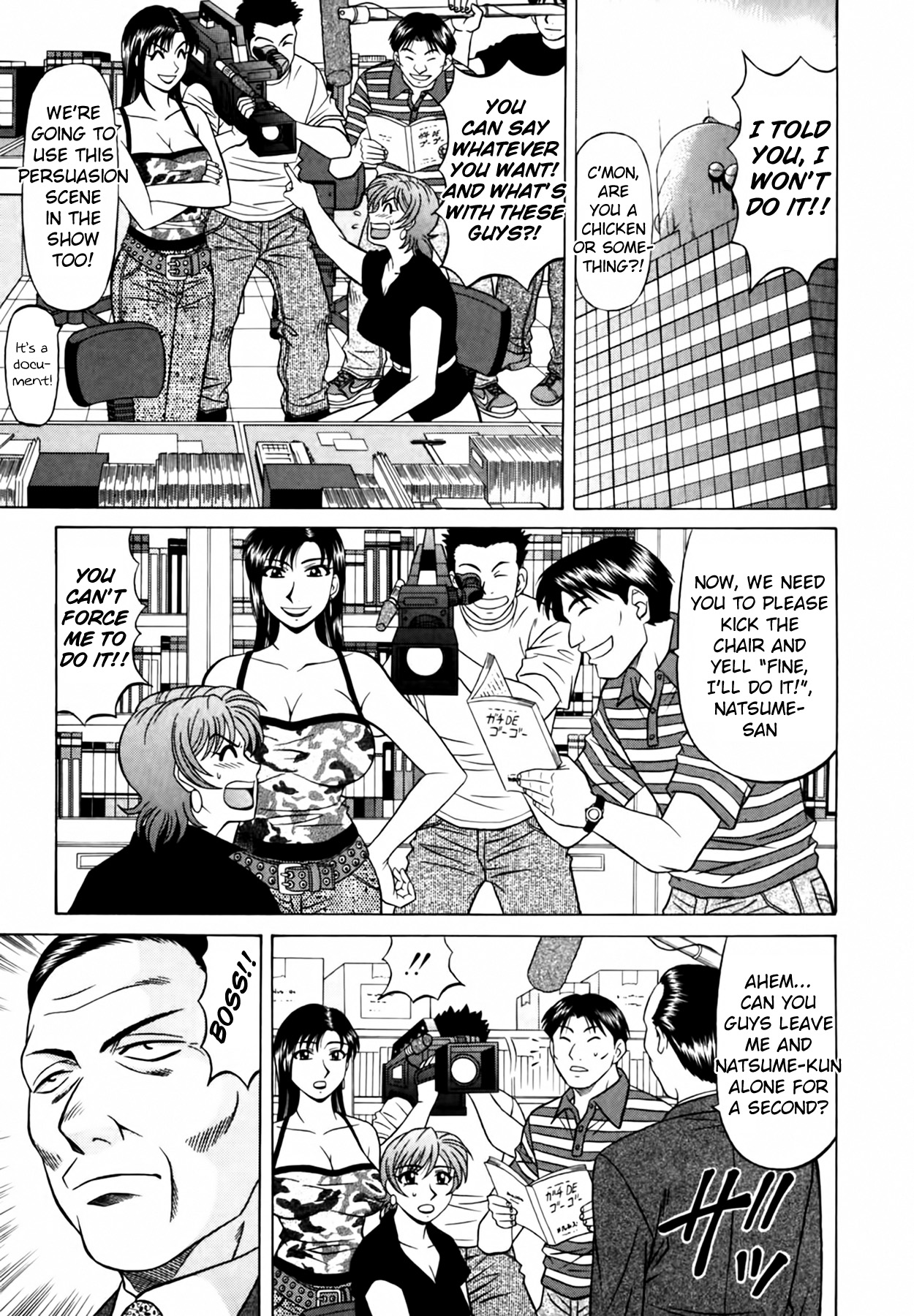 [Ozaki Akira]Caster Natsume Reiko no Yuuwaku Vol. 3 Ch.1-8[English] Page 96