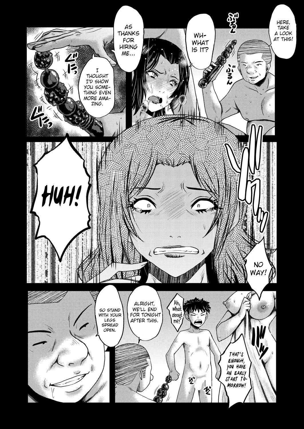 [Sink]Inmon ~Kaa-san wa Onahole~ Sono 2 | My Mom Is An Onahole - Ch 3(COMIC MILF 2023-12 Vol. 75) [English] [Bamboozalator] [Digital] Page 10
