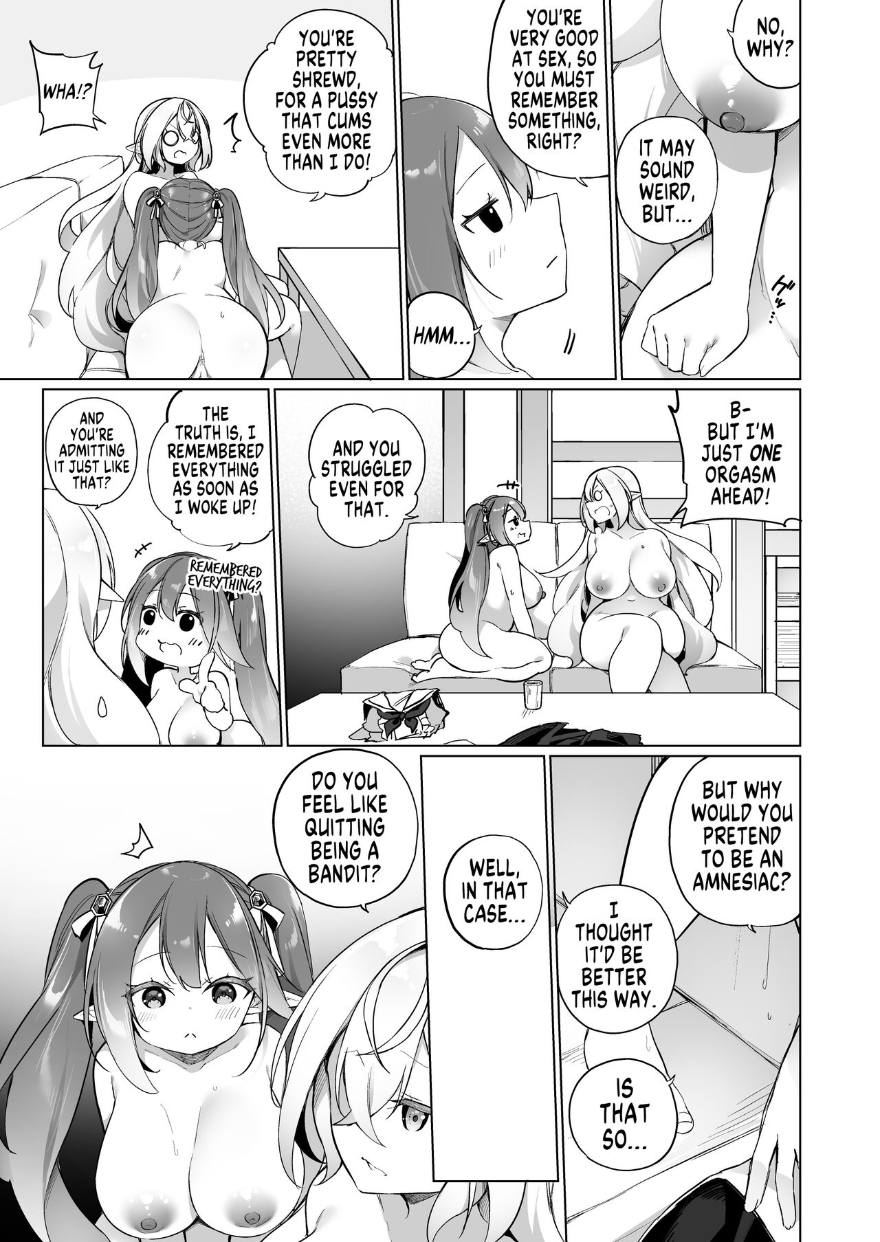 [Slime no Kanmuri (Kanmuri)]Mesugaki Elf ni Natta Don 2 Elf-ka no Kusuri part 3 | A Bandit Chief Who Turned Into a Bratty Elf Girl 2 Elvification Drug part 3[English] [GTF] Page 15