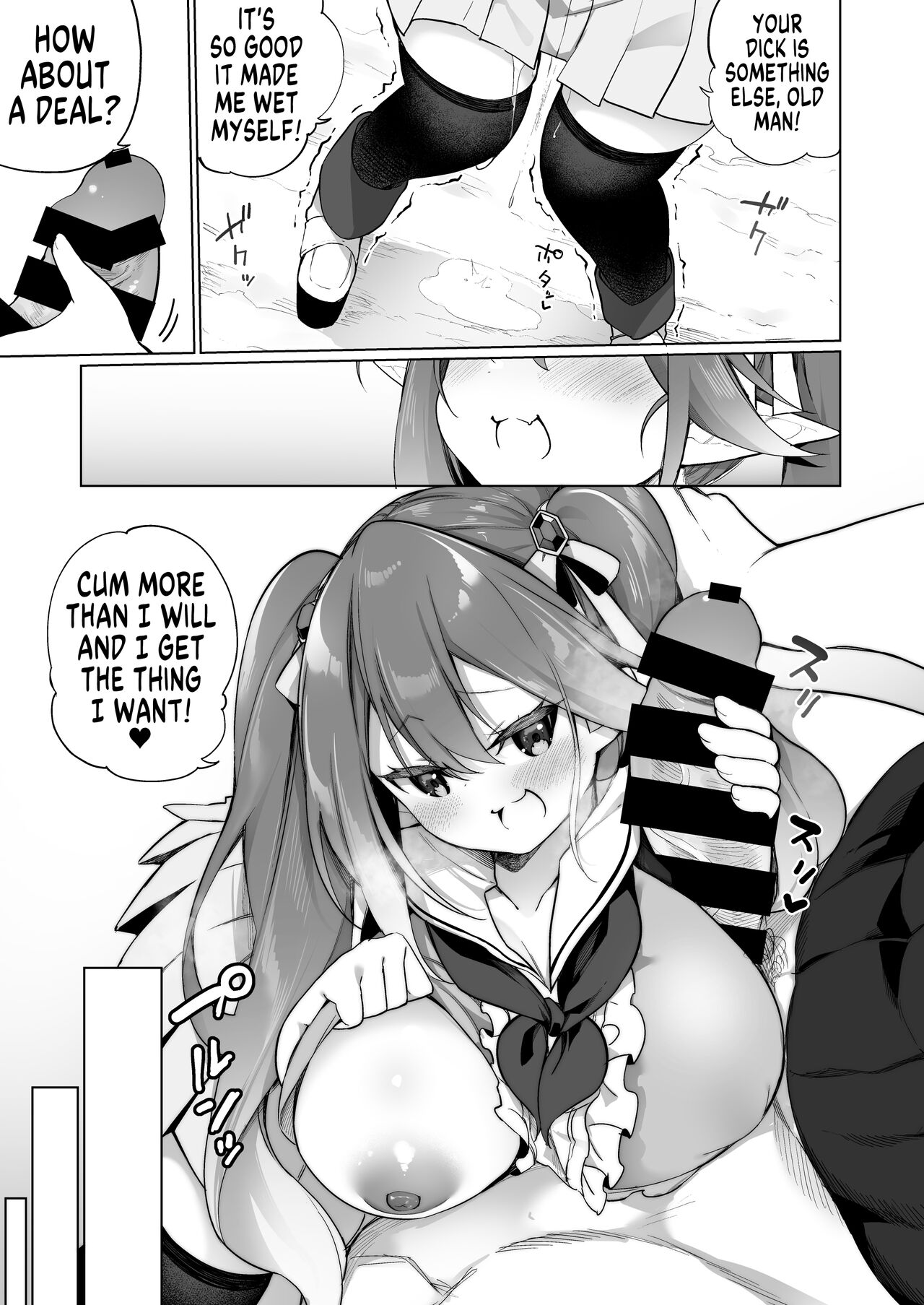 [Slime no Kanmuri (Kanmuri)]Mesugaki Elf ni Natta Don 2 Elf-ka no Kusuri part 3 | A Bandit Chief Who Turned Into a Bratty Elf Girl 2 Elvification Drug part 3[English] [GTF] Page 3