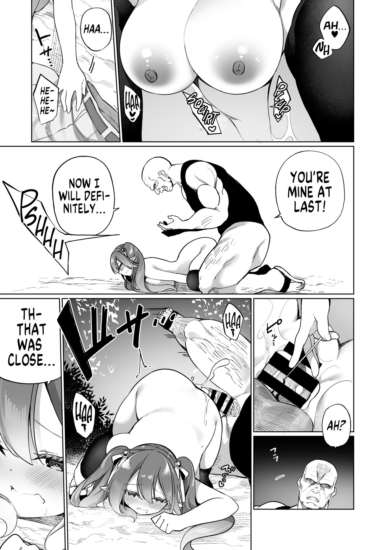 [Slime no Kanmuri (Kanmuri)]Mesugaki Elf ni Natta Don 2 Elf-ka no Kusuri part 3 | A Bandit Chief Who Turned Into a Bratty Elf Girl 2 Elvification Drug part 3[English] [GTF] Page 35