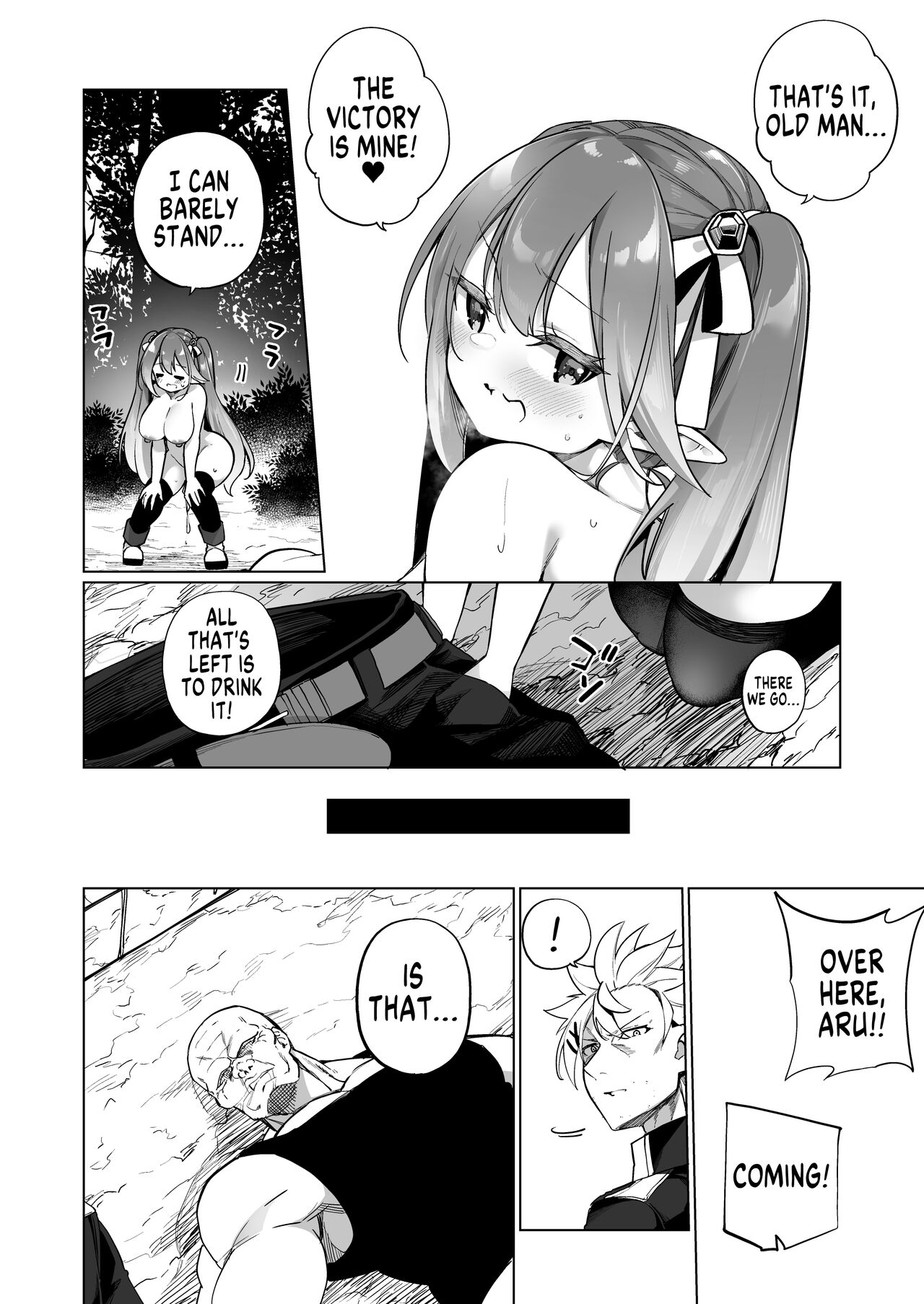 [Slime no Kanmuri (Kanmuri)]Mesugaki Elf ni Natta Don 2 Elf-ka no Kusuri part 3 | A Bandit Chief Who Turned Into a Bratty Elf Girl 2 Elvification Drug part 3[English] [GTF] Page 36