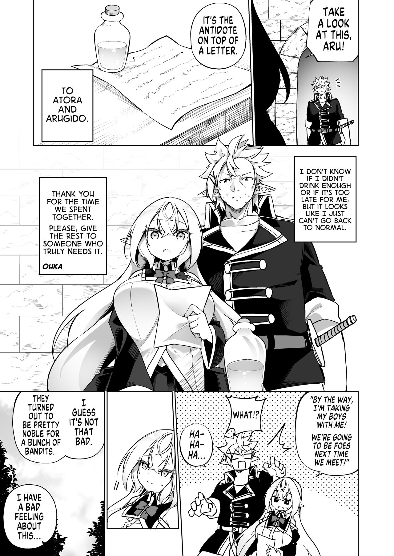 [Slime no Kanmuri (Kanmuri)]Mesugaki Elf ni Natta Don 2 Elf-ka no Kusuri part 3 | A Bandit Chief Who Turned Into a Bratty Elf Girl 2 Elvification Drug part 3[English] [GTF] Page 37