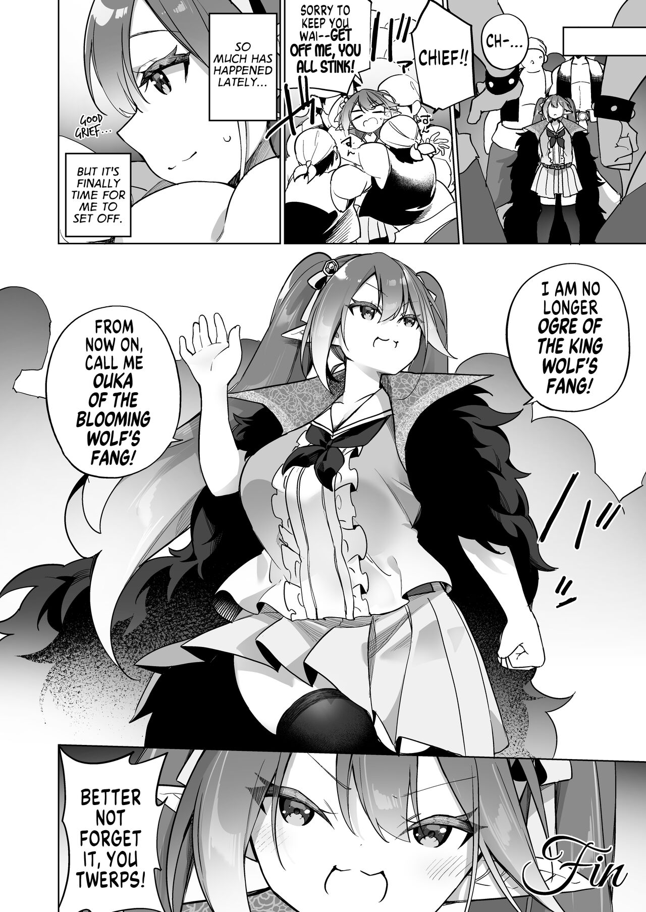[Slime no Kanmuri (Kanmuri)]Mesugaki Elf ni Natta Don 2 Elf-ka no Kusuri part 3 | A Bandit Chief Who Turned Into a Bratty Elf Girl 2 Elvification Drug part 3[English] [GTF] Page 38