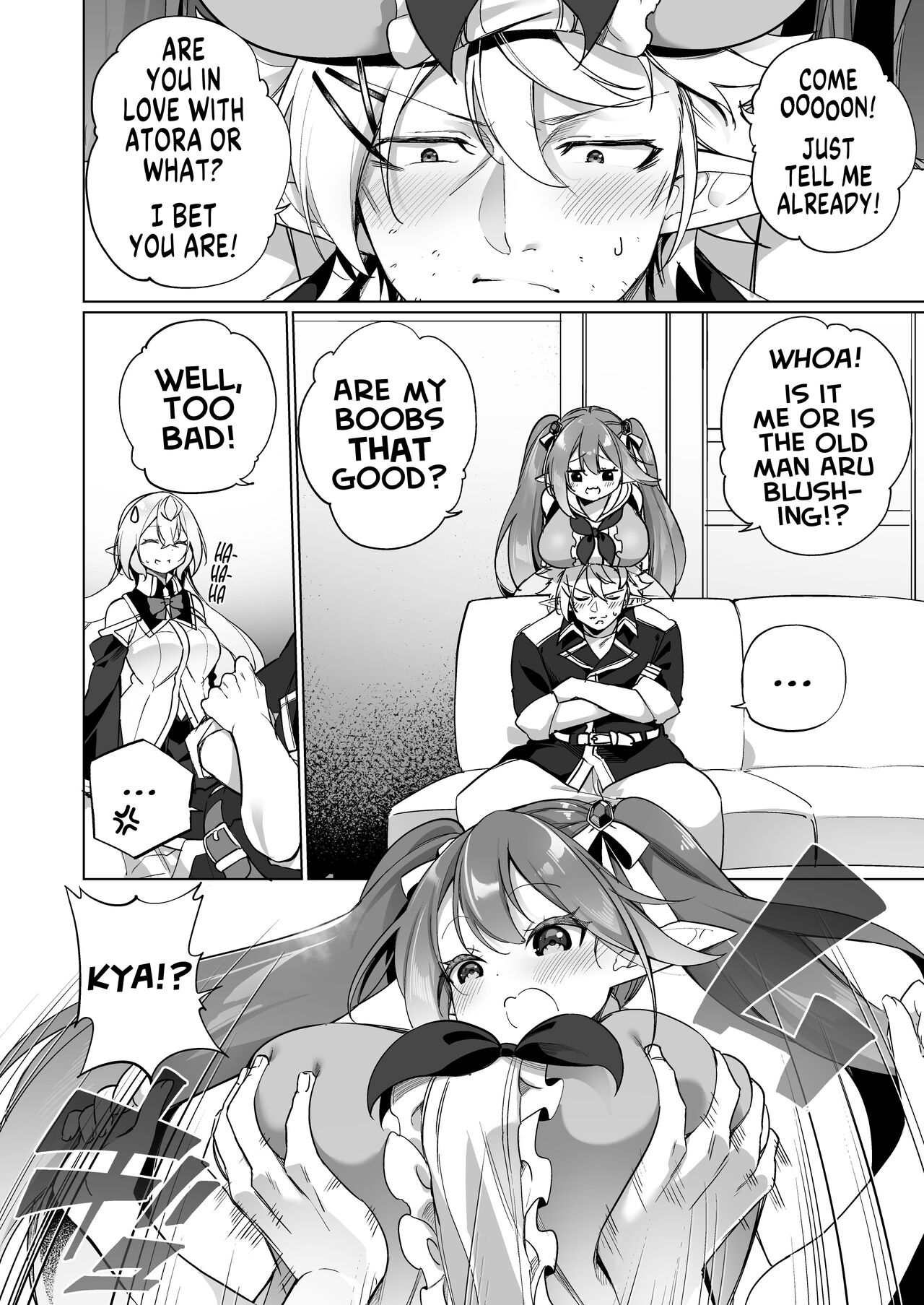 [Slime no Kanmuri (Kanmuri)]Mesugaki Elf ni Natta Don 2 Elf-ka no Kusuri part 3 | A Bandit Chief Who Turned Into a Bratty Elf Girl 2 Elvification Drug part 3[English] [GTF] Page 4
