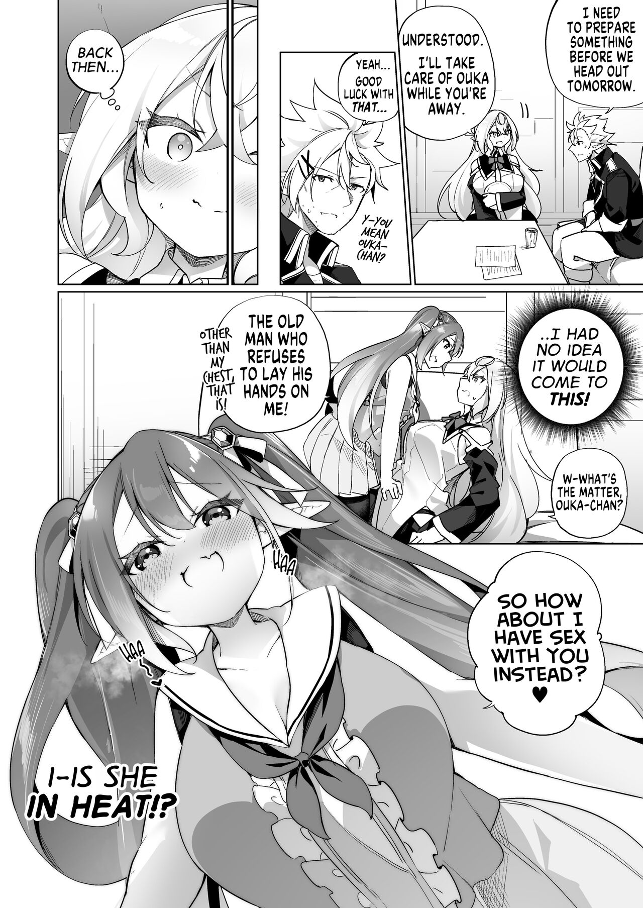 [Slime no Kanmuri (Kanmuri)]Mesugaki Elf ni Natta Don 2 Elf-ka no Kusuri part 3 | A Bandit Chief Who Turned Into a Bratty Elf Girl 2 Elvification Drug part 3[English] [GTF] Page 8