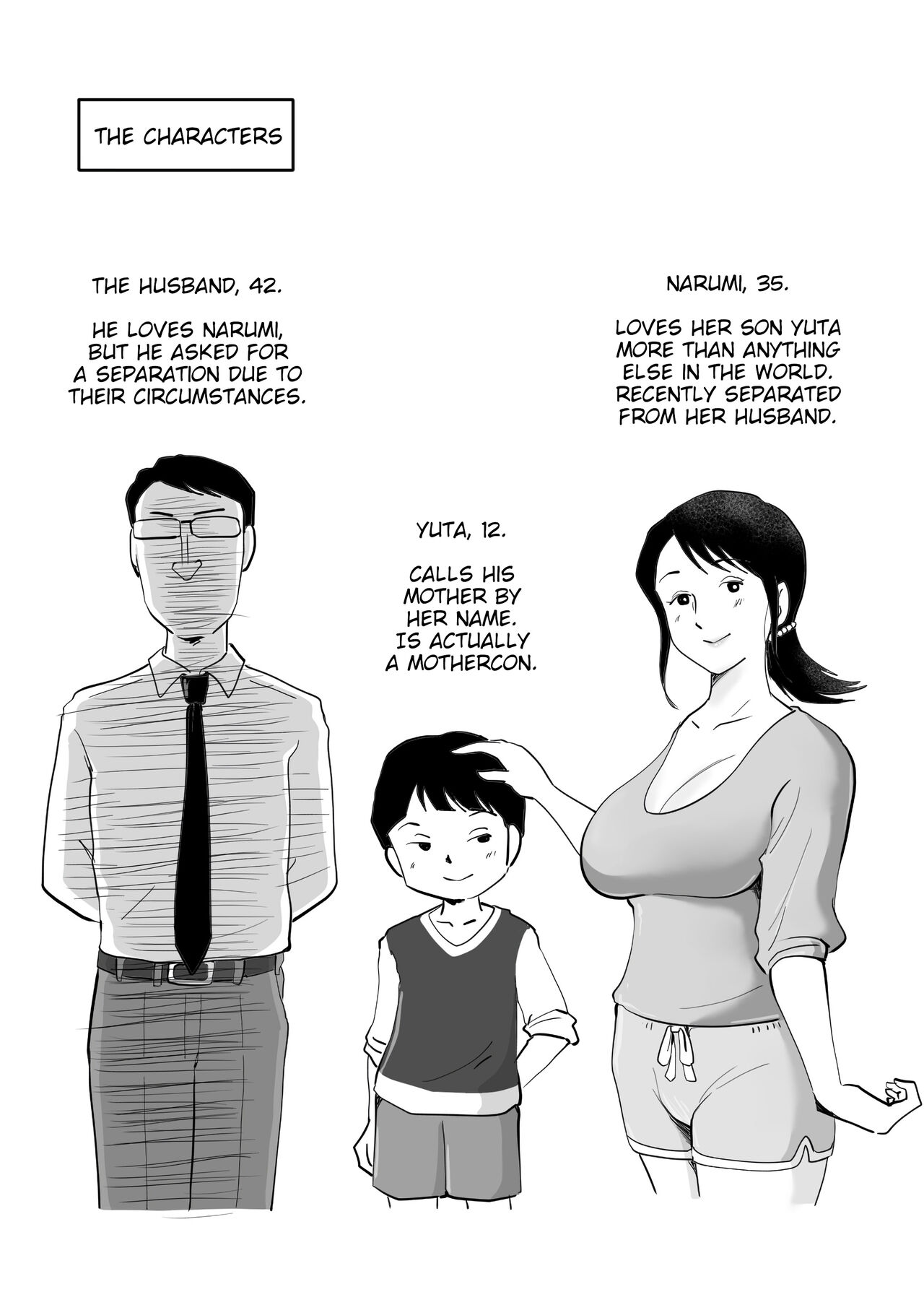 [Momoziri Hustle Dou]Zetsurin Mama no Narumi-san to Hentai Musuko | Narumi the insatiable mother, and her perverted son[English] {WitzMacher} Page 2