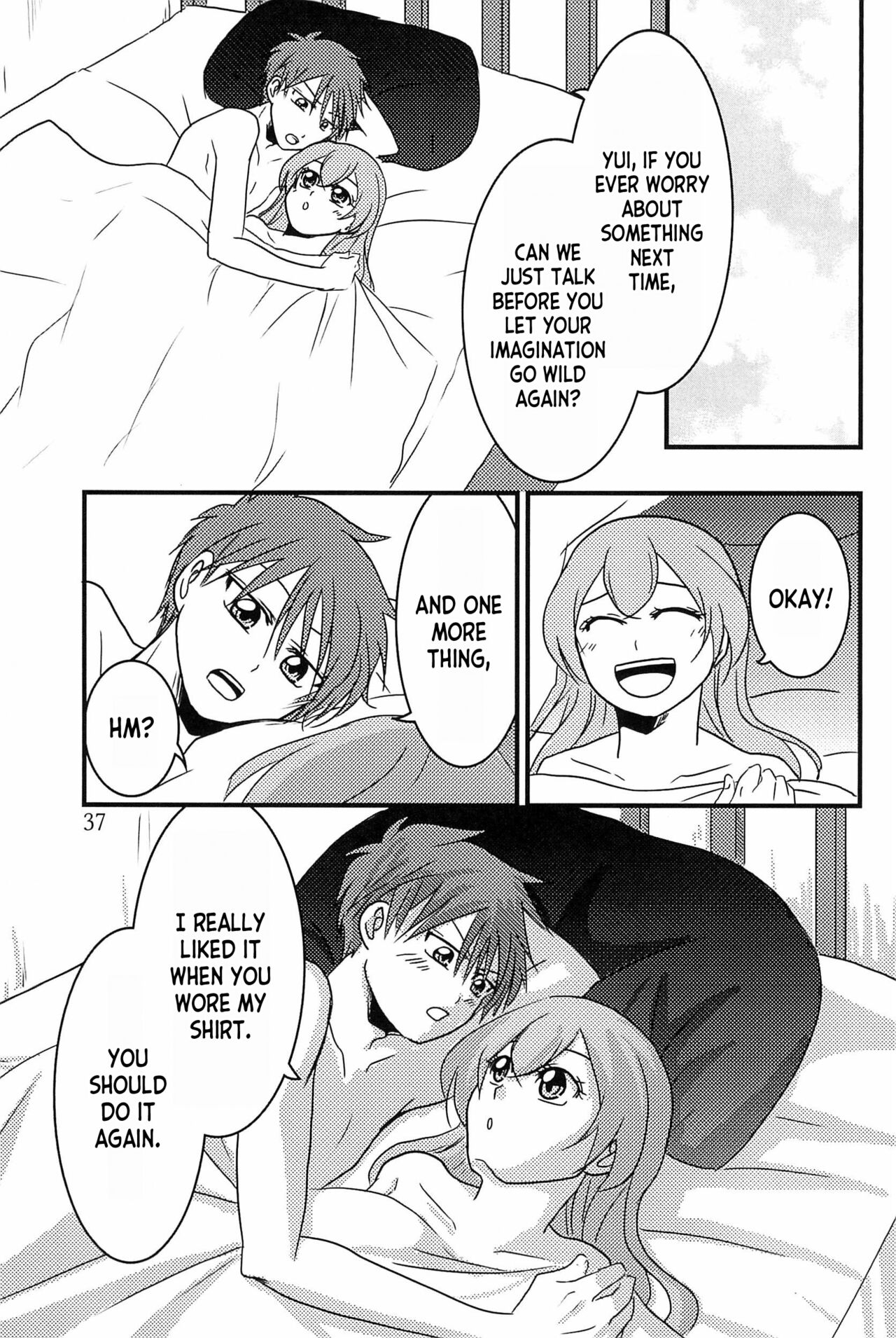 (C101) [Takaiwai (Kamitake)]Osusume  wa Kochira (Watashi) desu | I'm the Recommended(Delicious Party Precure) [English] [desudesu] Page 37