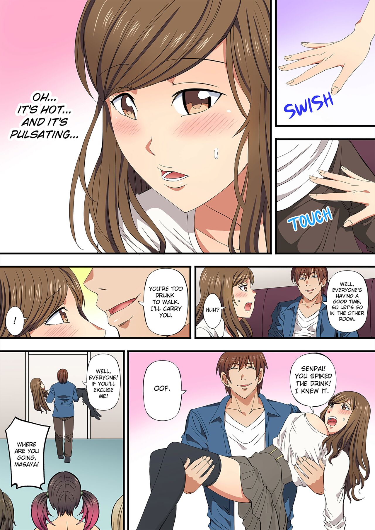 [Kaikandrug (Akiba@)]Drunken Sex at the Club Welcoming Party! Volume 1[English] [Decensored] [Digital] Page 16