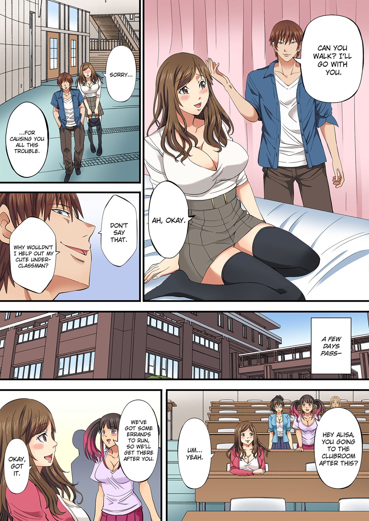 [Kaikandrug (Akiba@)]Drunken Sex at the Club Welcoming Party! Volume 1[English] [Decensored] [Digital] Page 28