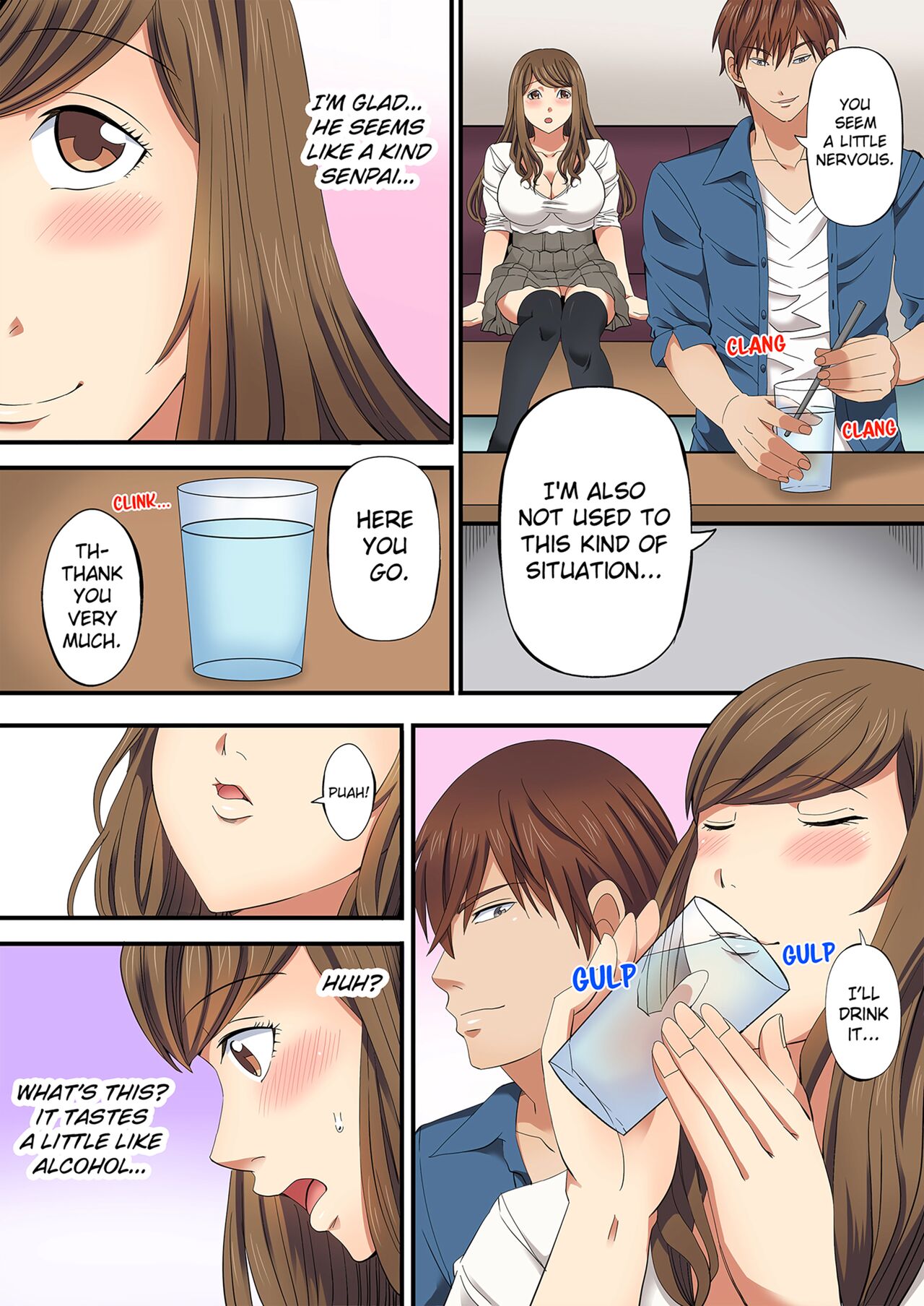 [Kaikandrug (Akiba@)]Drunken Sex at the Club Welcoming Party! Volume 1[English] [Decensored] [Digital] Page 8