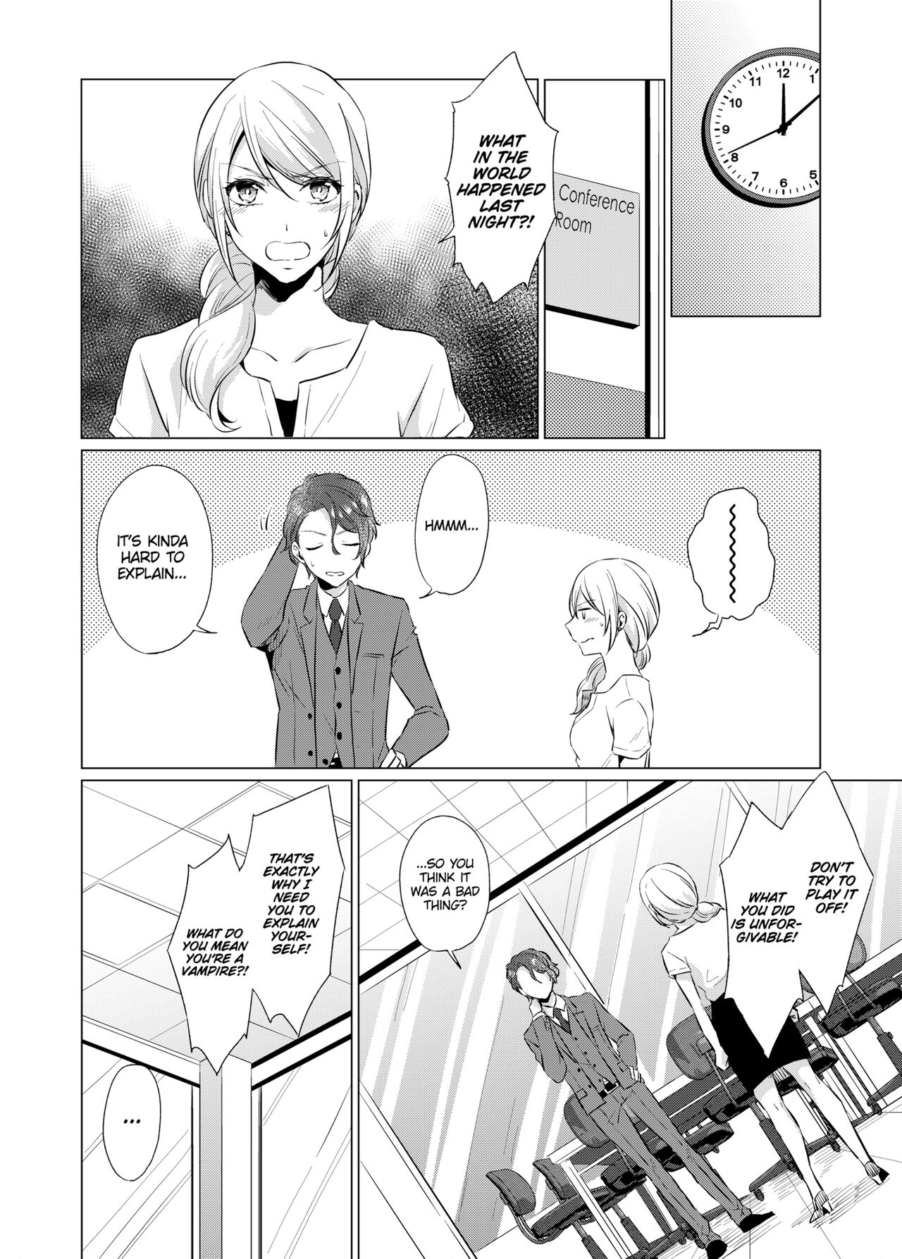 [Peropero Shuppan (Kazutoki Shiki)]WORKING WITH A VAMPIRE[English] [Decensored] [Digital] Page 32