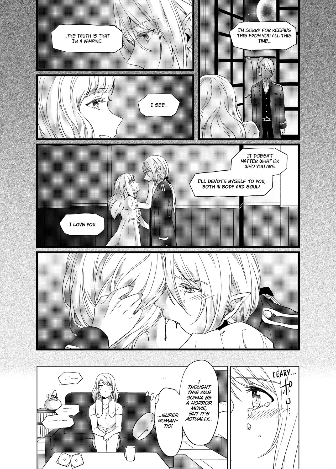 [Peropero Shuppan (Kazutoki Shiki)]WORKING WITH A VAMPIRE[English] [Decensored] [Digital] Page 6