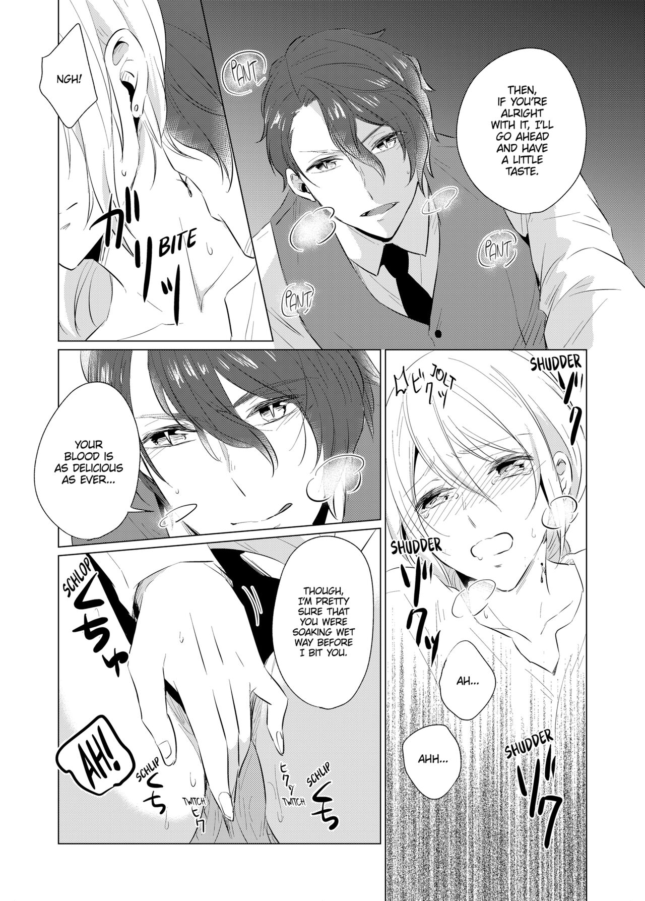 [Peropero Shuppan (Kazutoki Shiki)]WORKING WITH A VAMPIRE[English] [Decensored] [Digital] Page 67