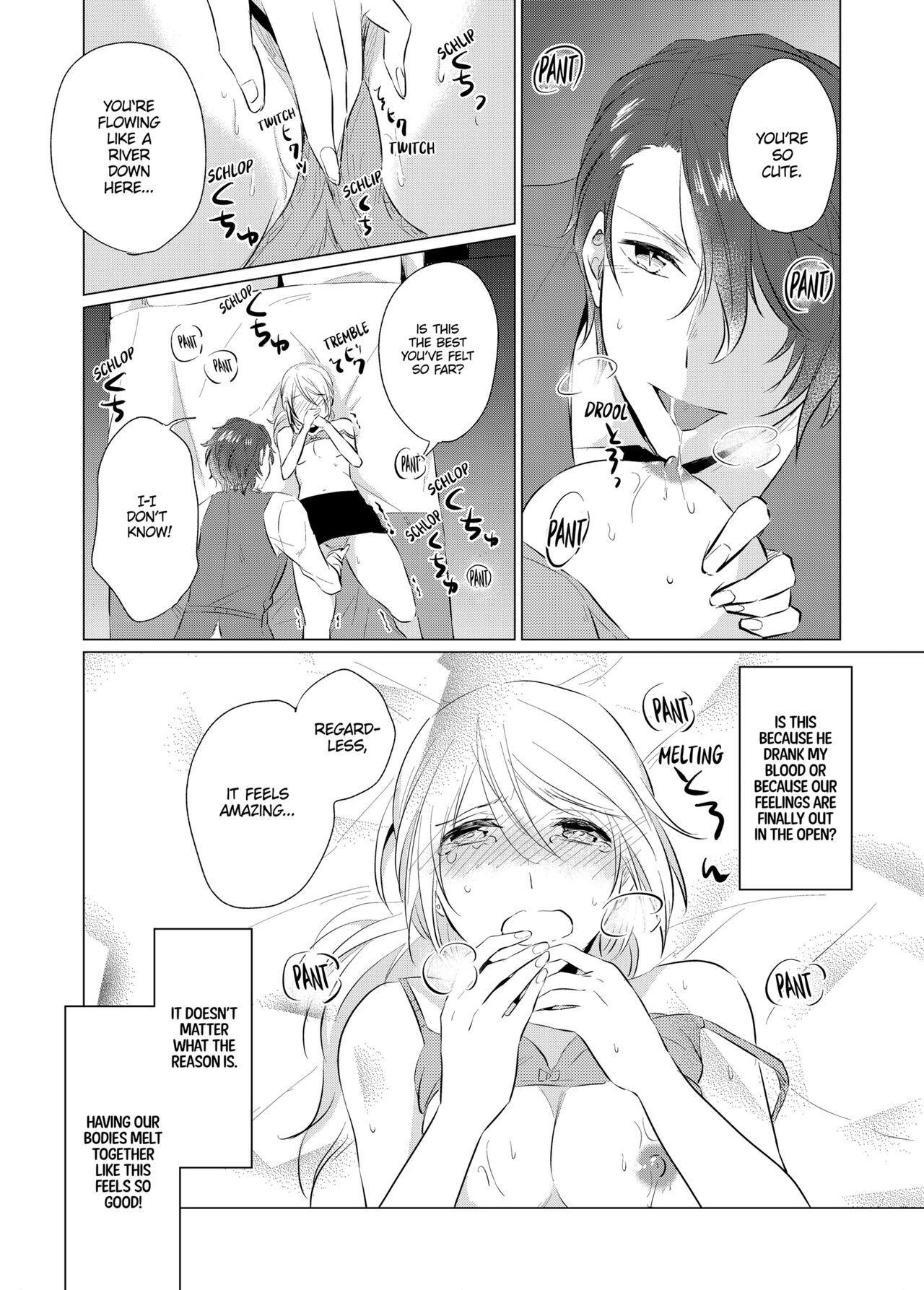 [Peropero Shuppan (Kazutoki Shiki)]WORKING WITH A VAMPIRE[English] [Decensored] [Digital] Page 69