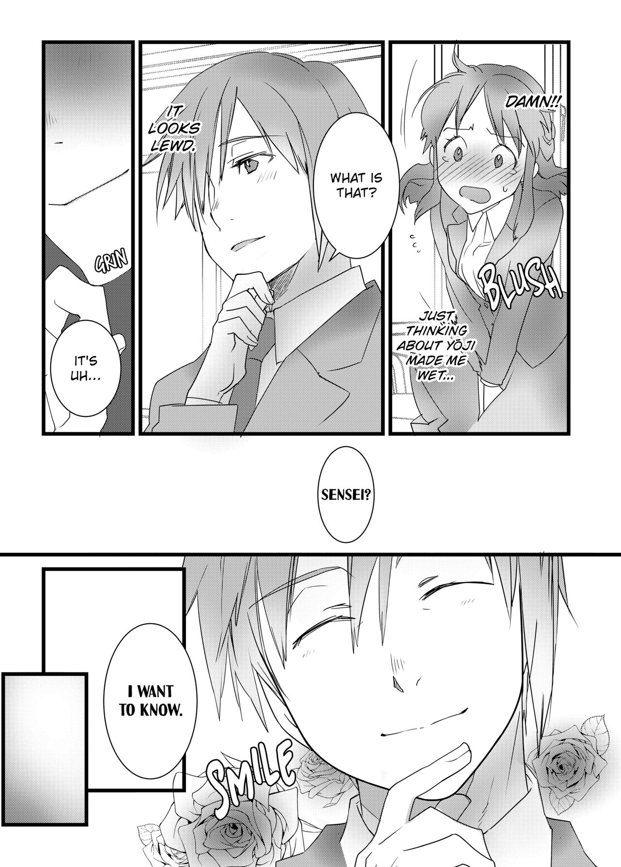 [Peropero Shuppan (Mitsuko Mouri)]IF YOU LIKE ME YOU CAN DO THIS FOR ME, RIGHT?[English] [Decensored] [Digital] Page 18