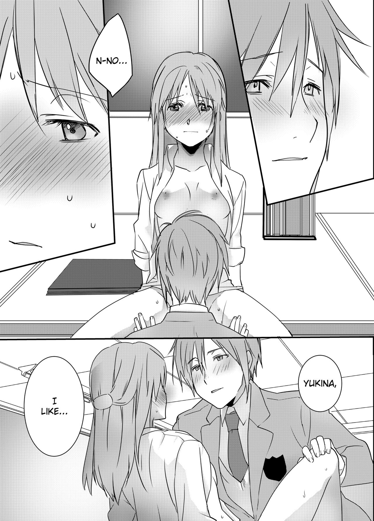 [Peropero Shuppan (Mitsuko Mouri)]IF YOU LIKE ME YOU CAN DO THIS FOR ME, RIGHT?[English] [Decensored] [Digital] Page 49
