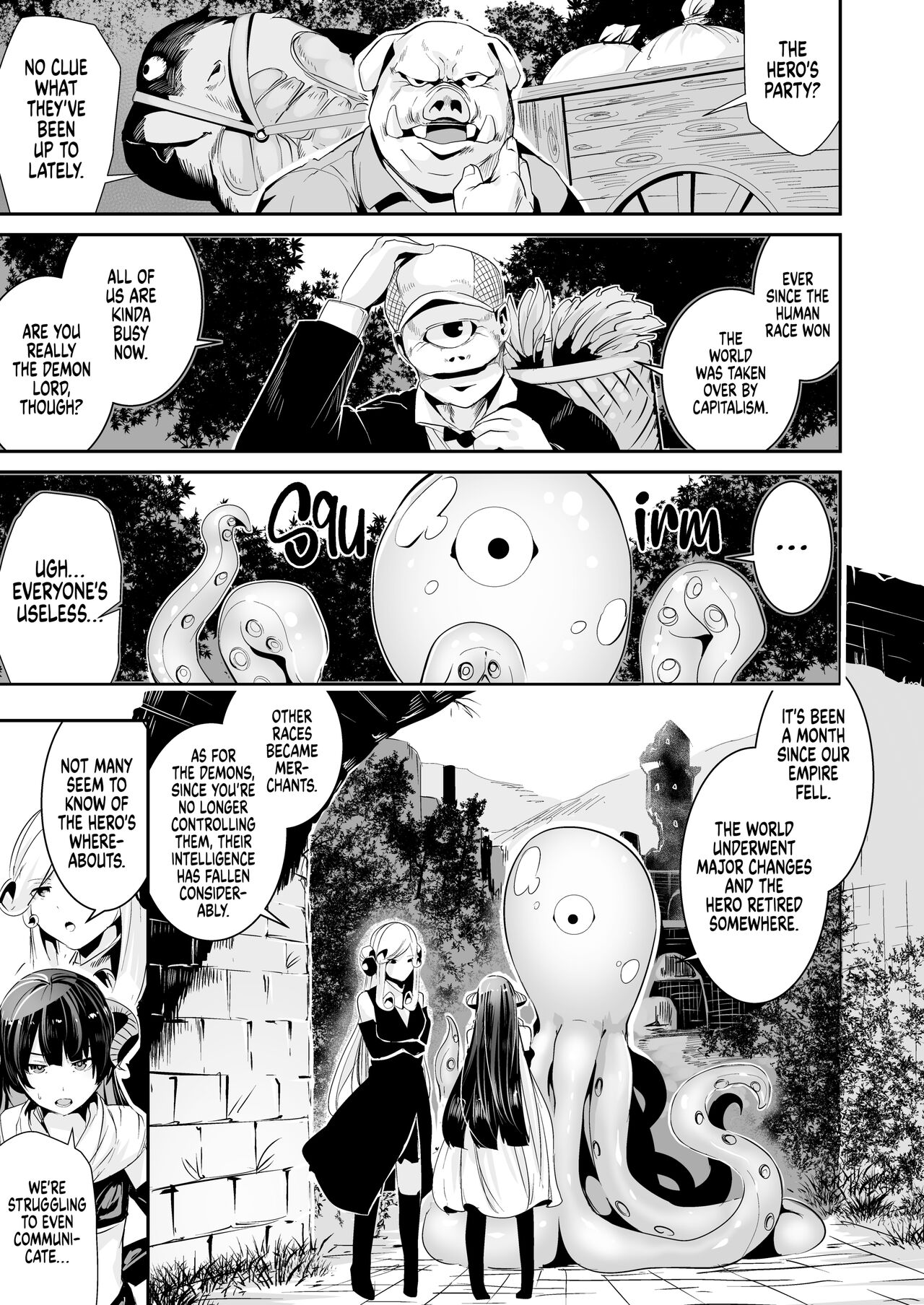 [Karazishibotan (Bota Mochito)]TRANCE SEXUAL INTER WORM | A Tale of Tentacles, a Futanari Hero and a Genderbent Demon Lord[English] [2d-market.com] [Decensored] [Digital] Page 6