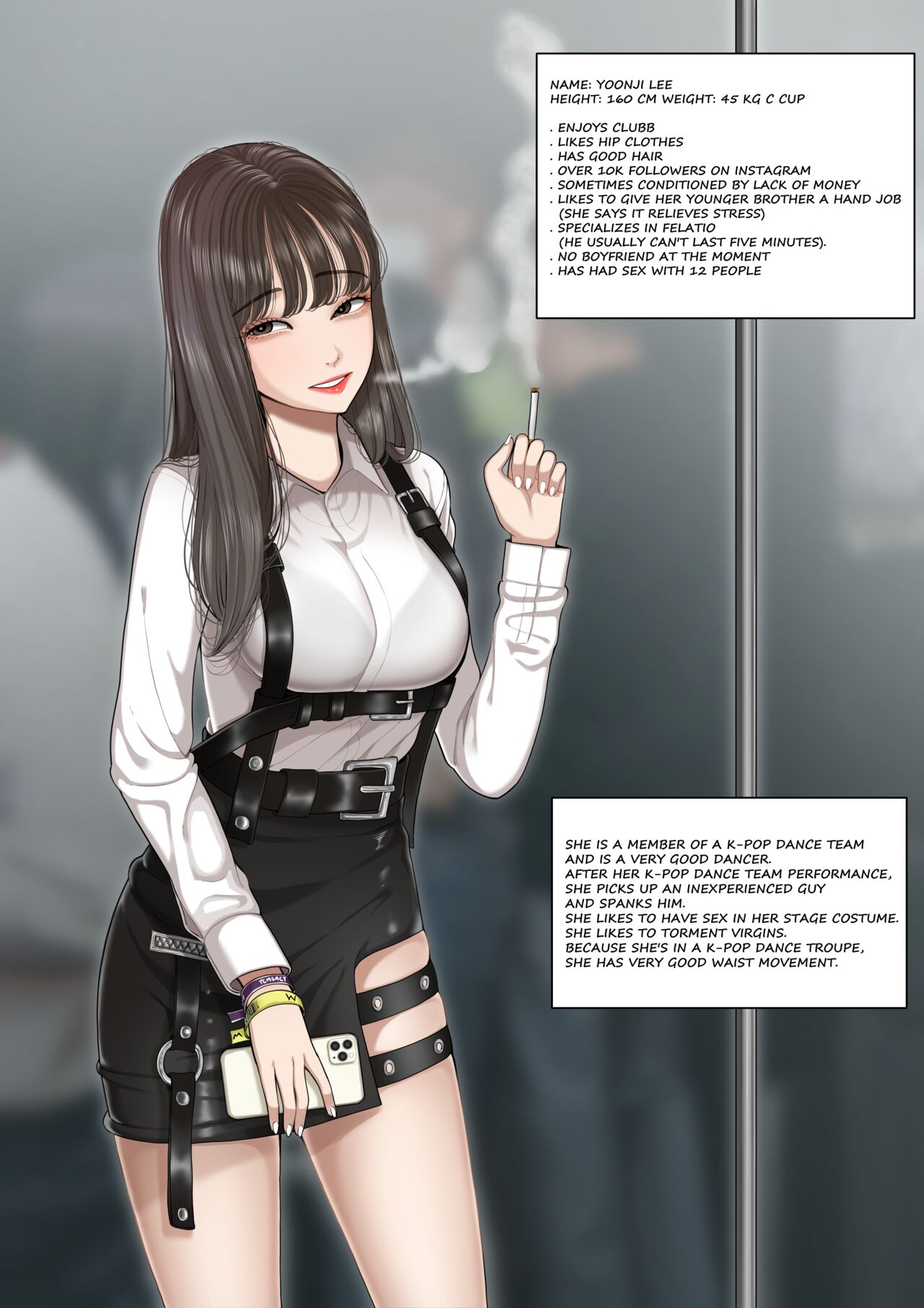 [OnThe]K GIRL Series Season 2 - Club Girl on the Bus Page 1